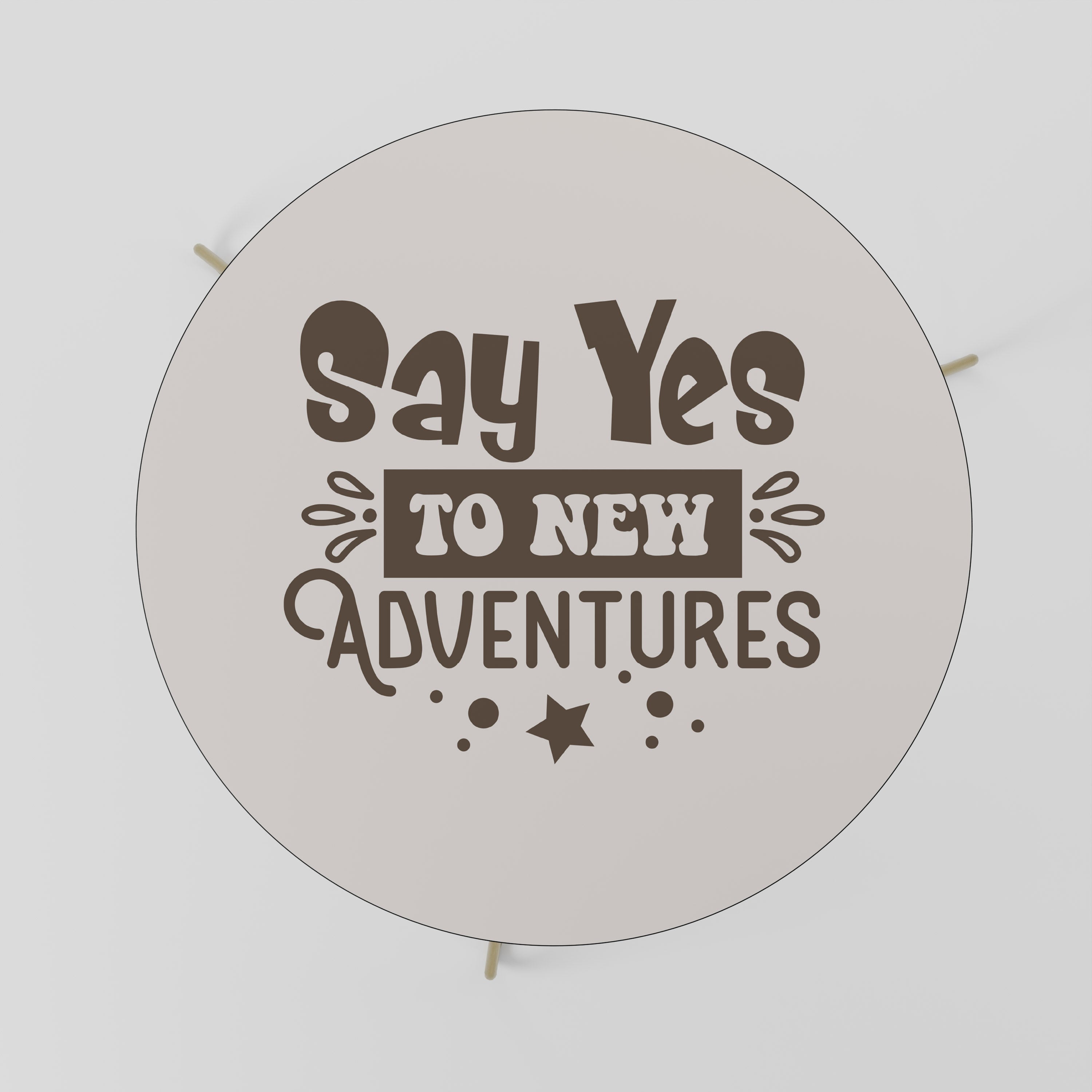 ADVENTURE AWAITS YOU Stolik kawowy duży
