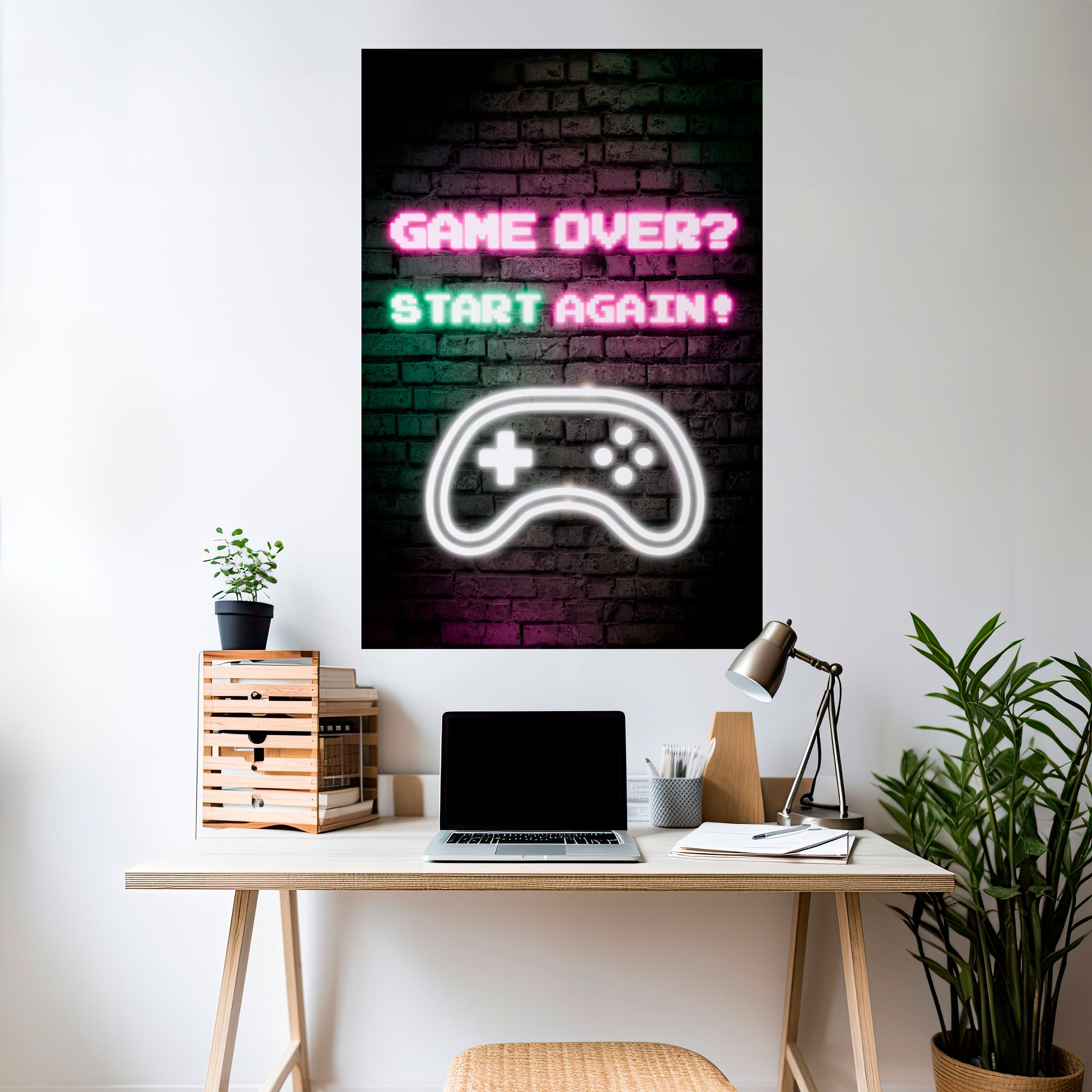 RESPAWN YOUR ADVENTURE Naklejka/Plakat pionowy
