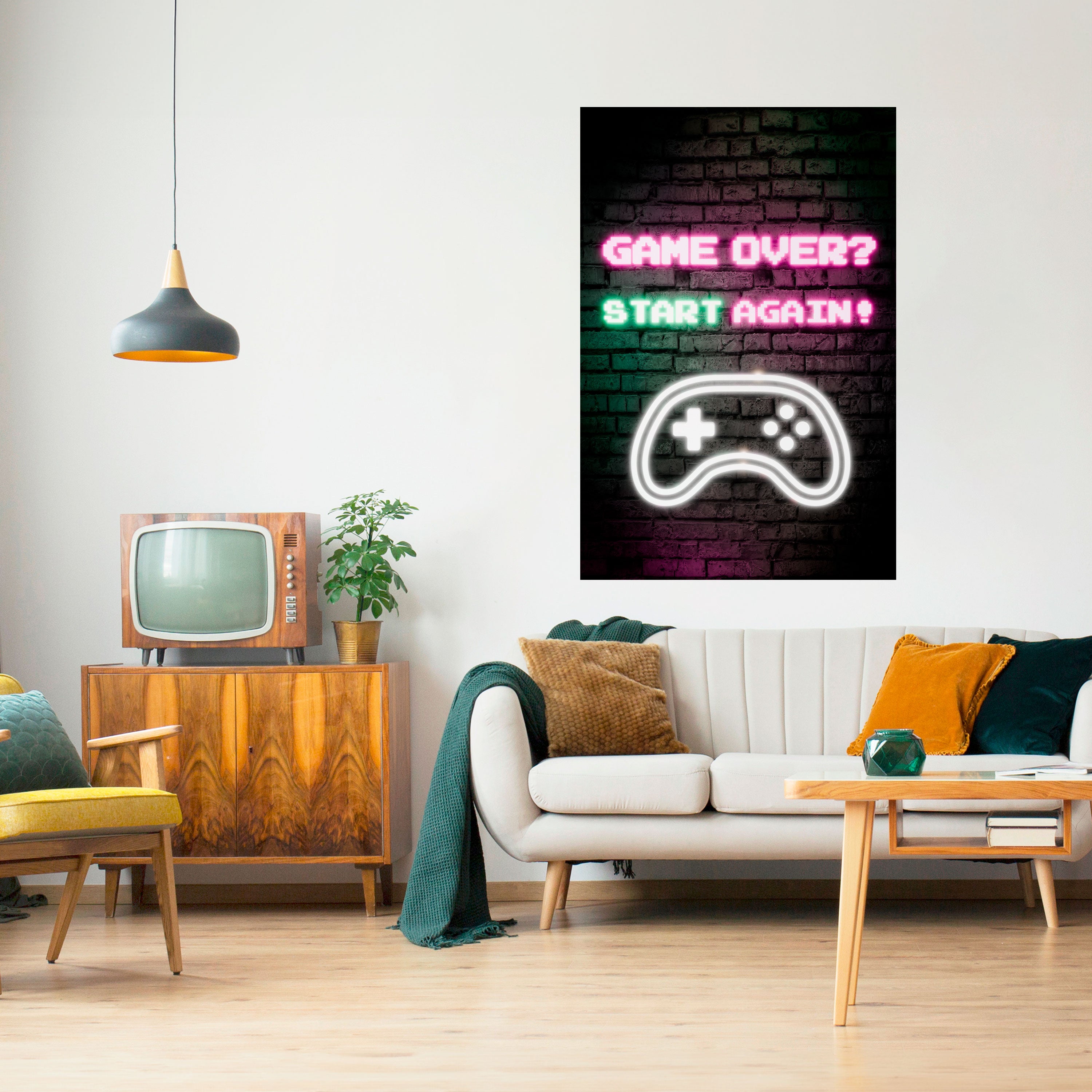 RESPAWN YOUR ADVENTURE Naklejka/Plakat pionowy