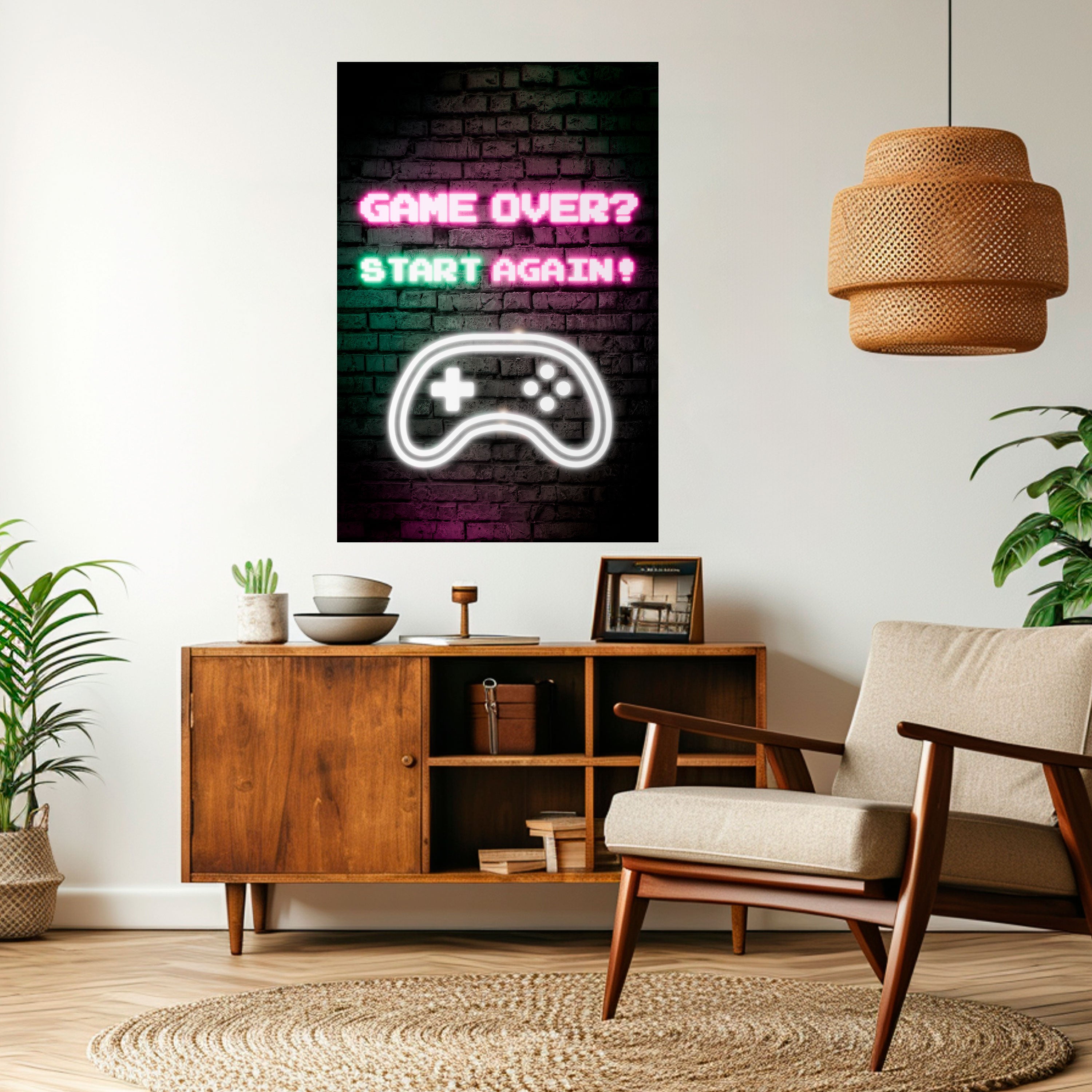 RESPAWN YOUR ADVENTURE Naklejka/Plakat pionowy