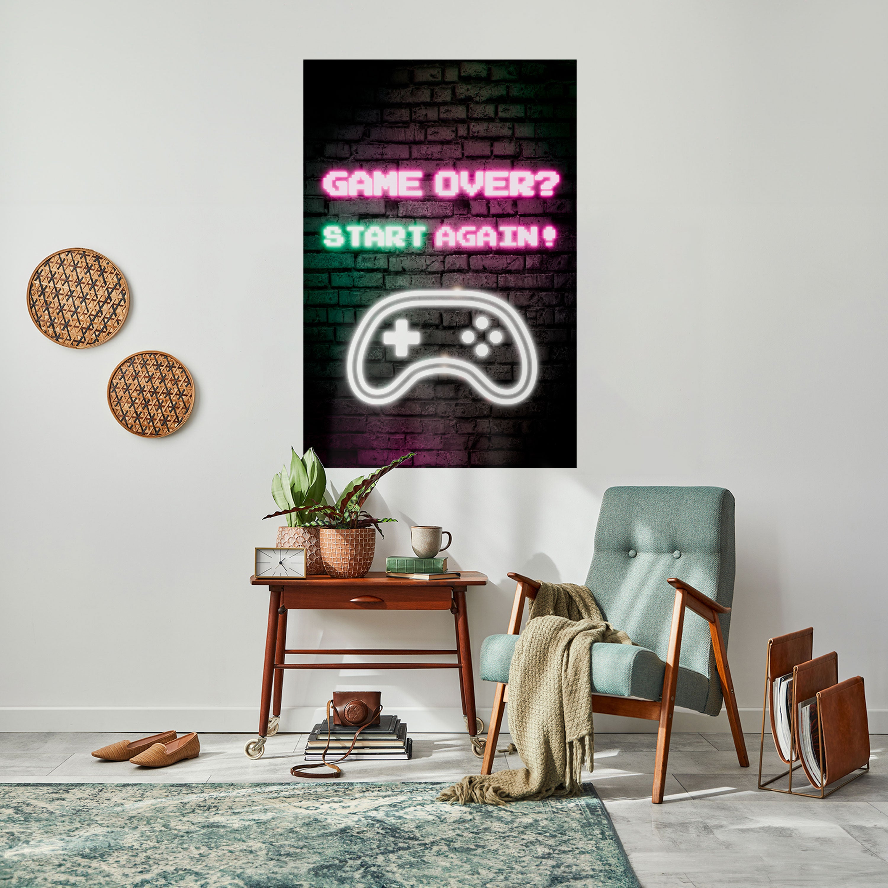 RESPAWN YOUR ADVENTURE Naklejka/Plakat pionowy