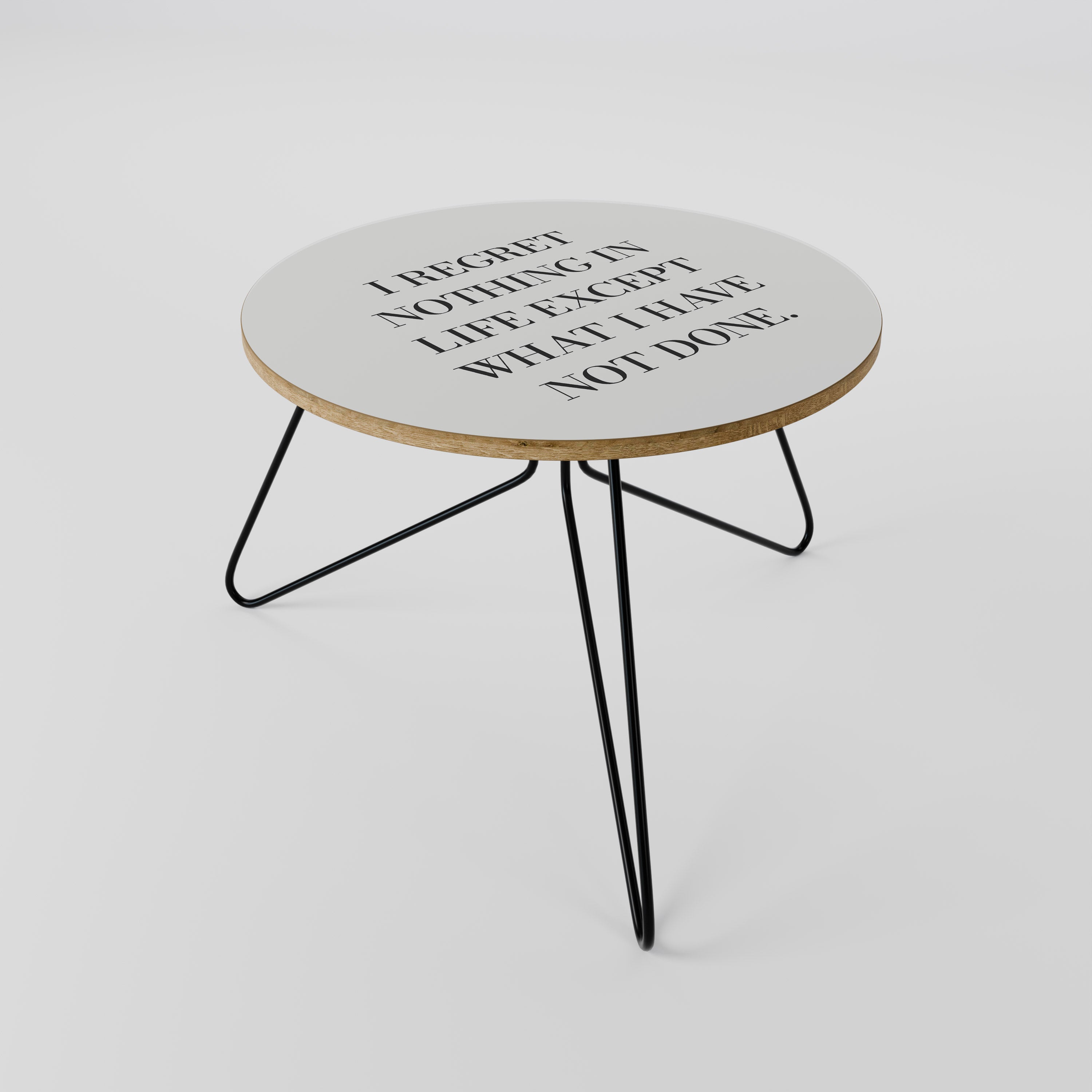 REGRET NOTHING Stolik kawowy mały