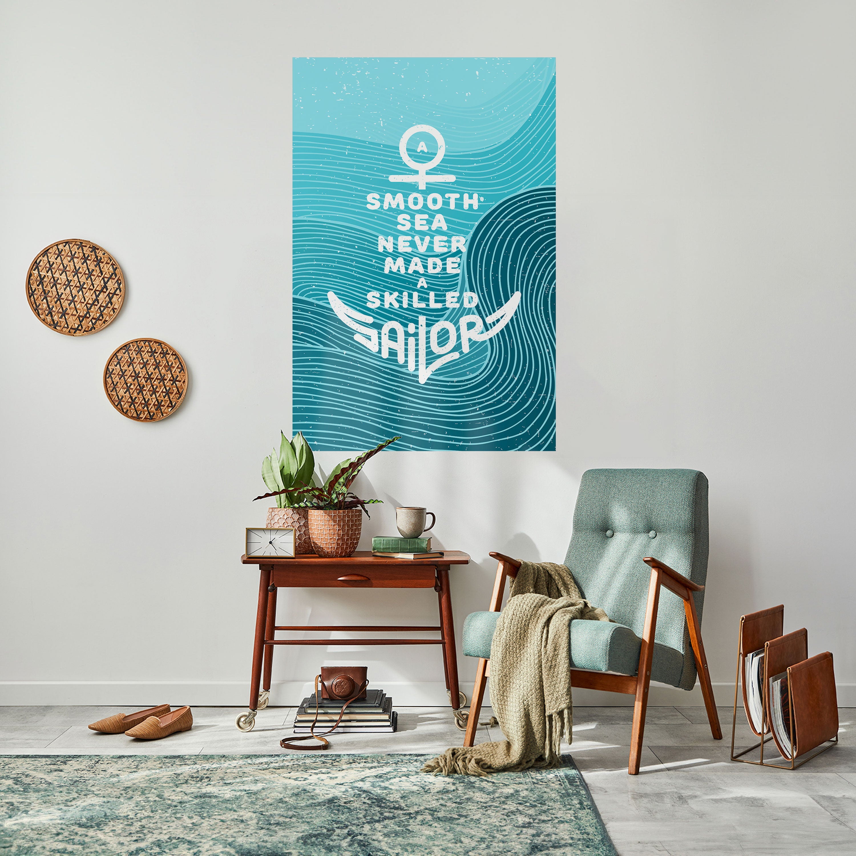 SKILLED SAILOR Naklejka/Plakat pionowy