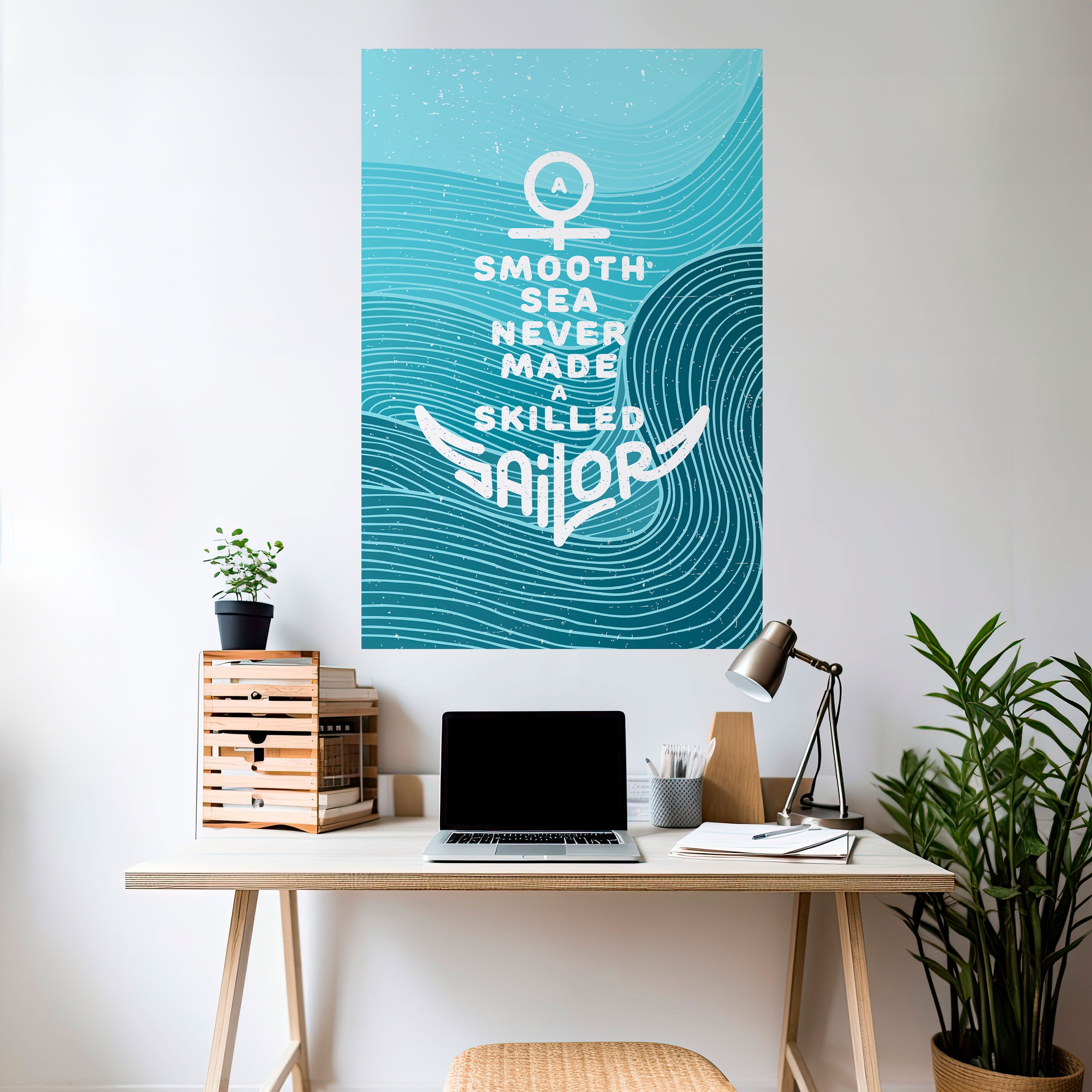 SKILLED SAILOR Naklejka/Plakat pionowy