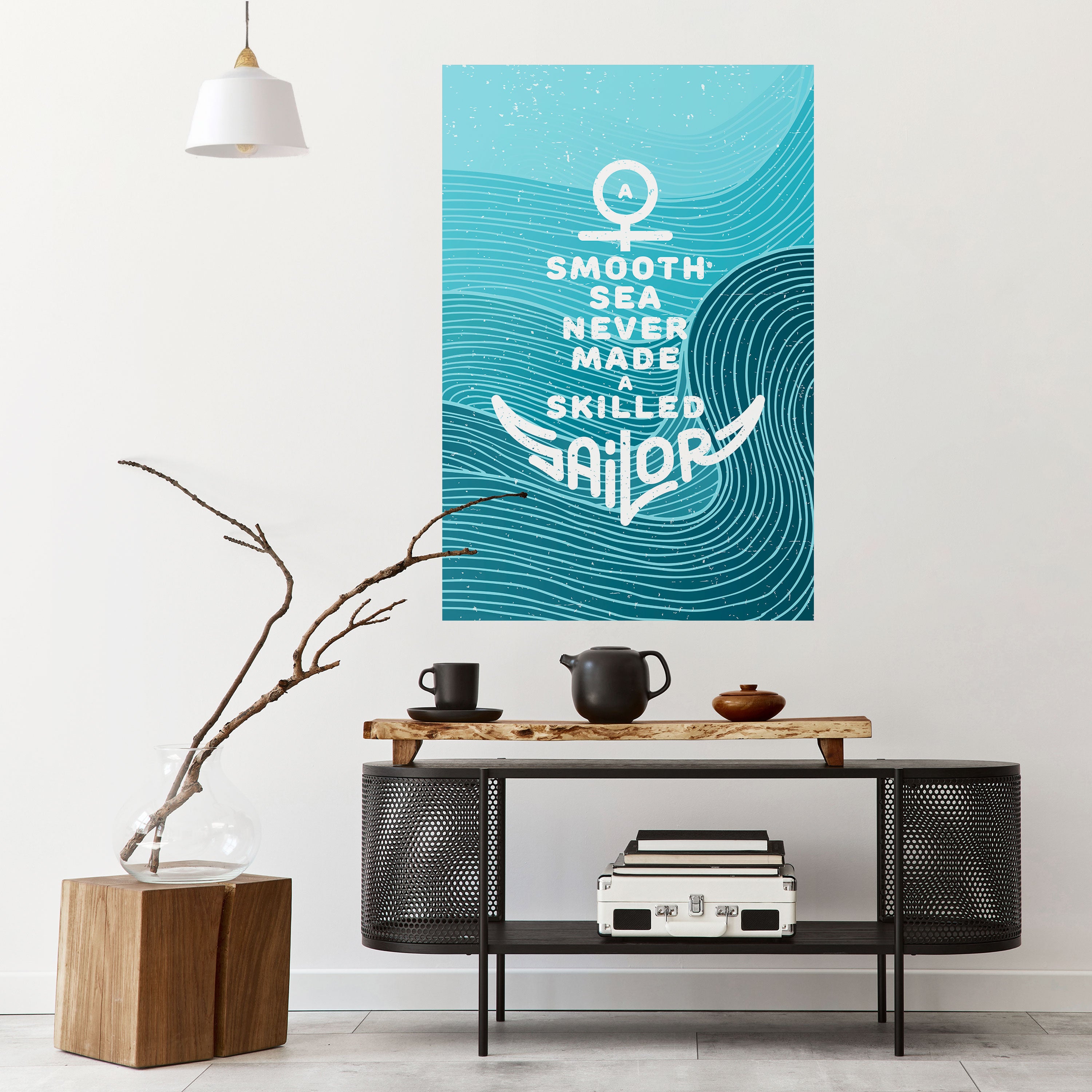 SKILLED SAILOR Naklejka/Plakat pionowy