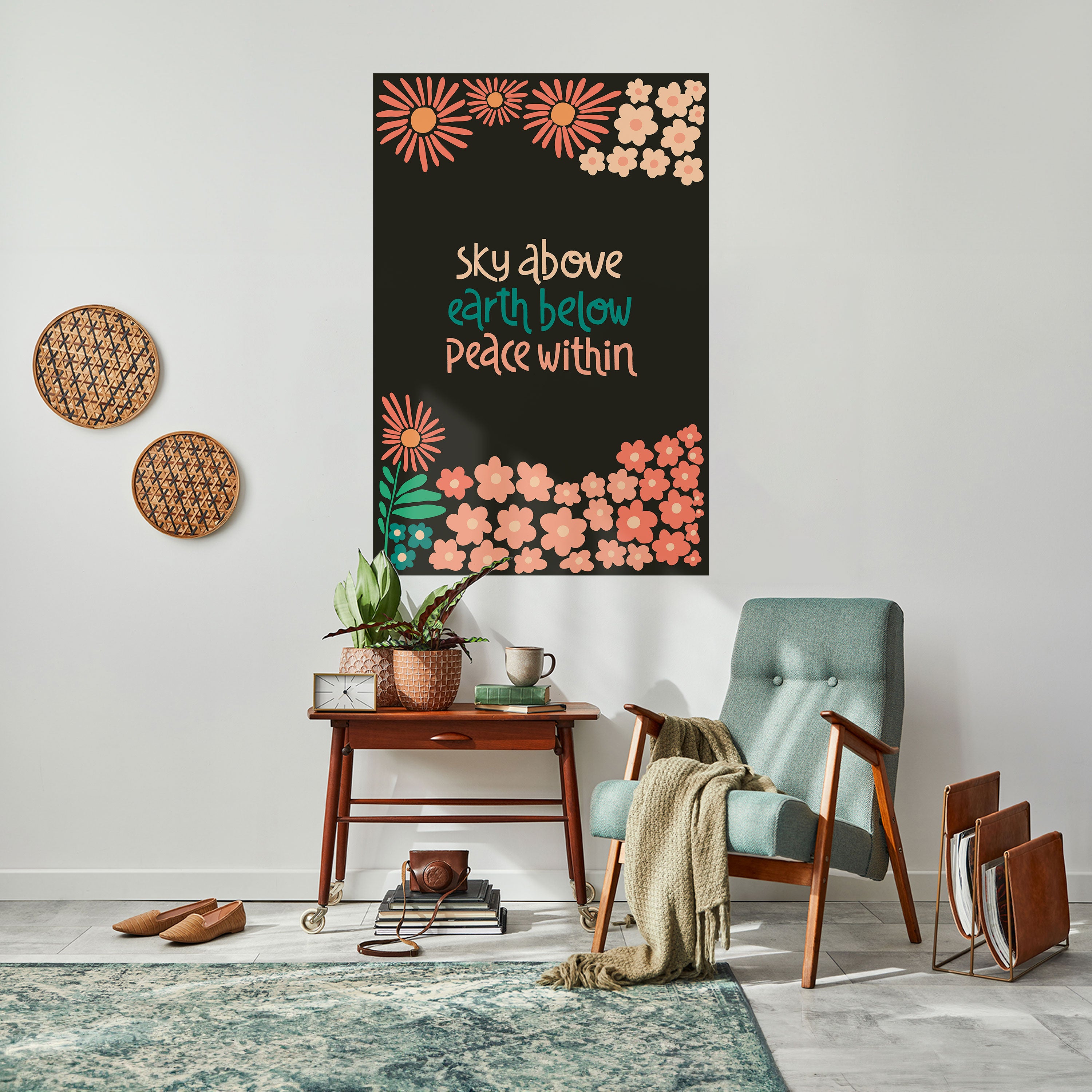 PEACE WITHIN Naklejka/Plakat pionowy