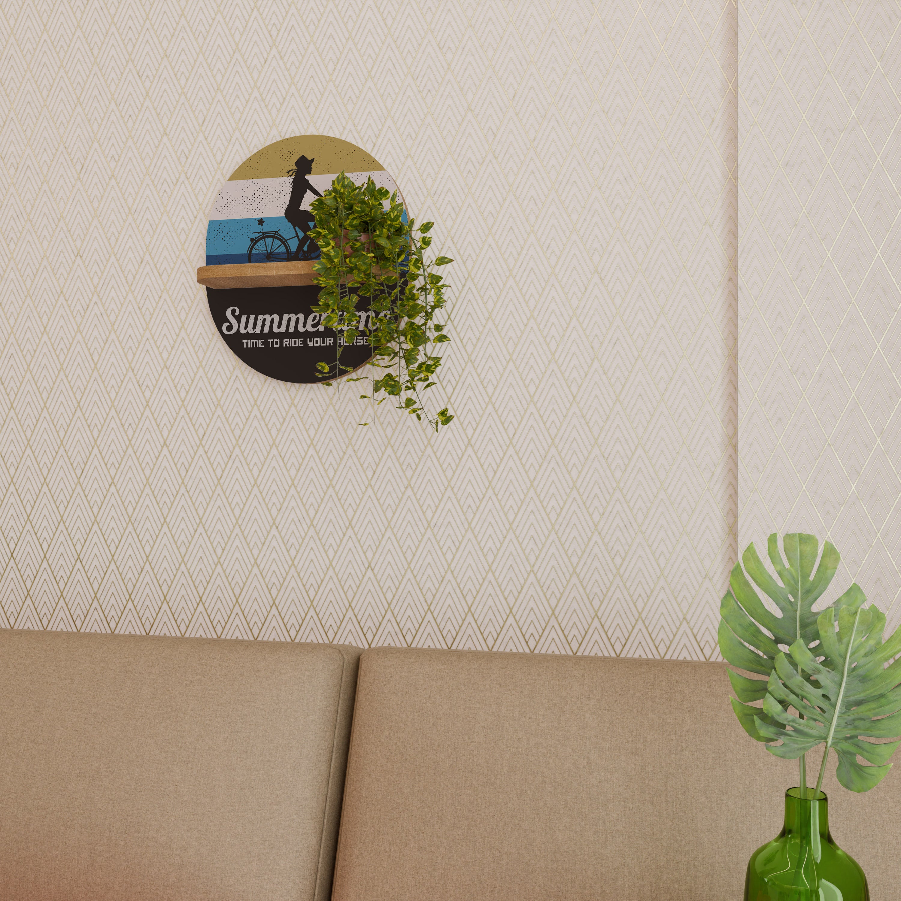 SUMMERTIME Półka owalna