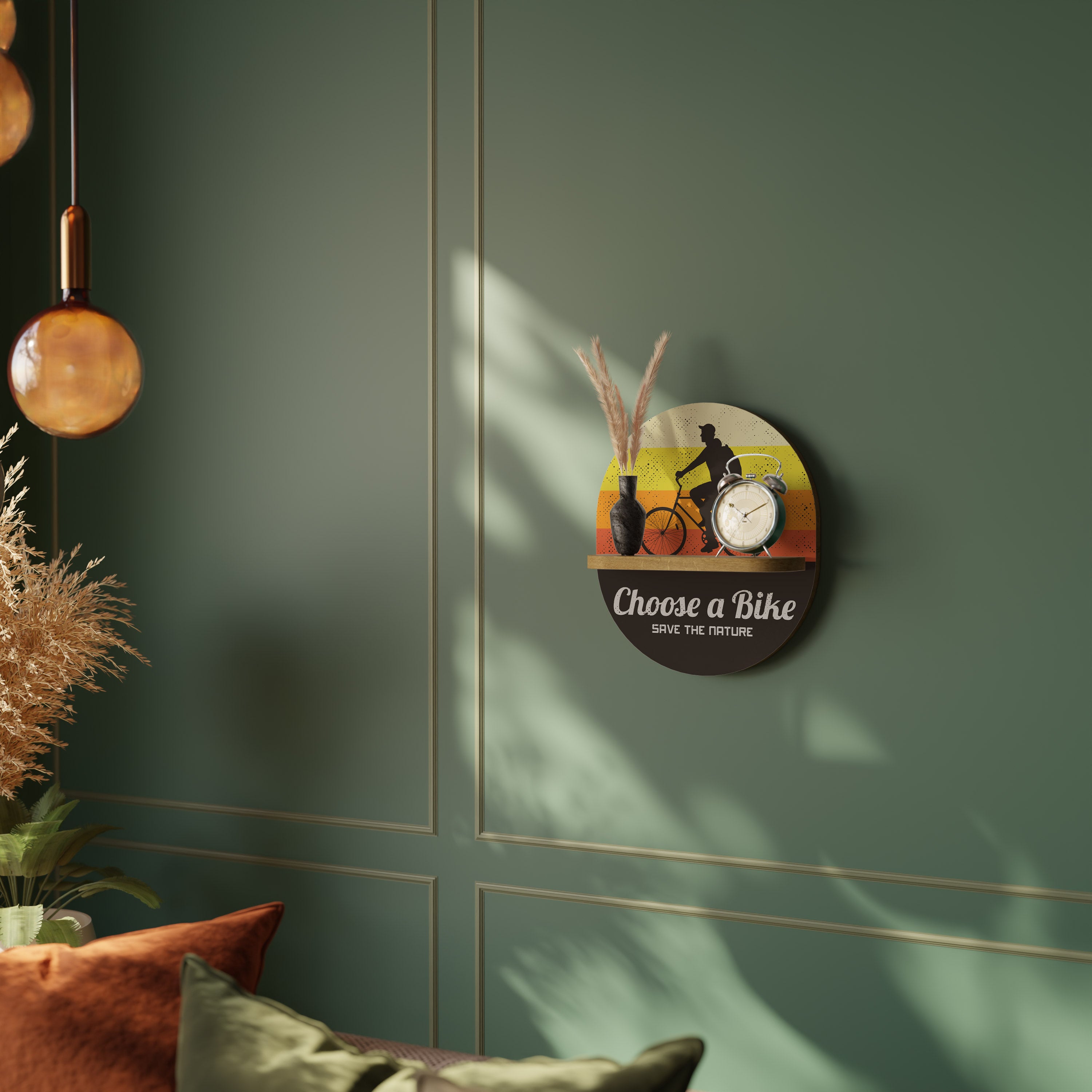 CHOOSE A BIKE Półka owalna