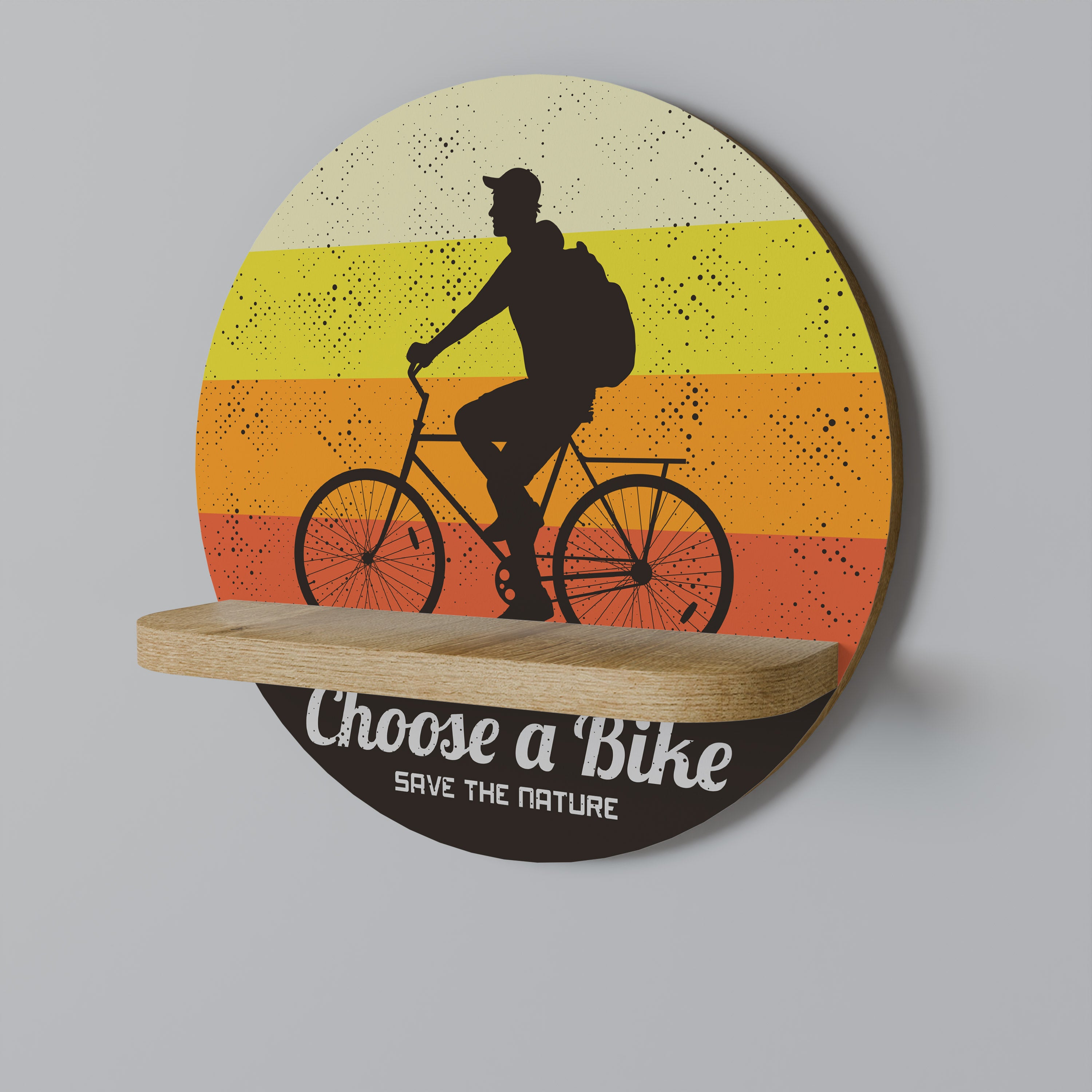 CHOOSE A BIKE Półka okrągła