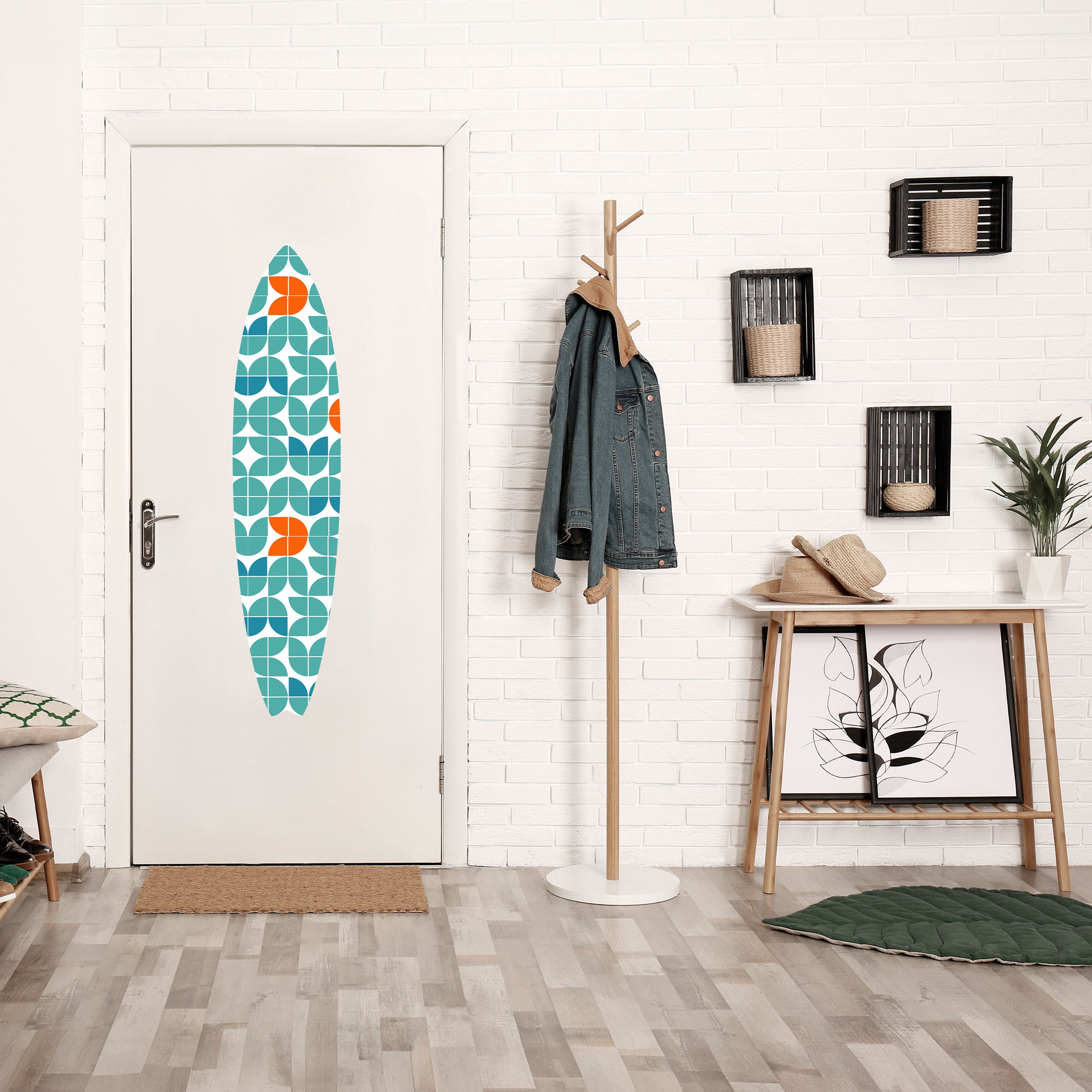 BE THE CHANGE Naklejka - deska surfingowa