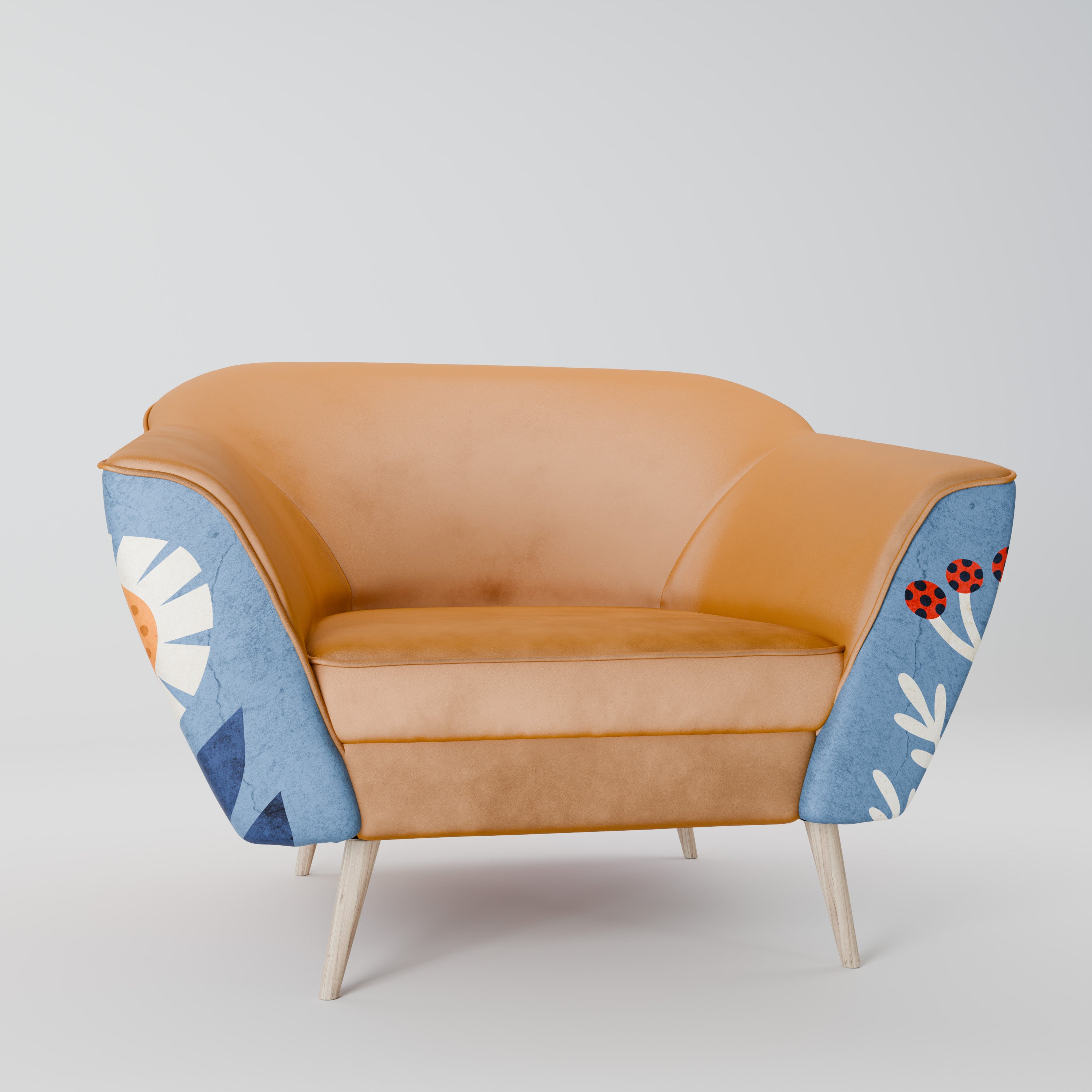 SCANDIC FLOWERET Fotel AURORA