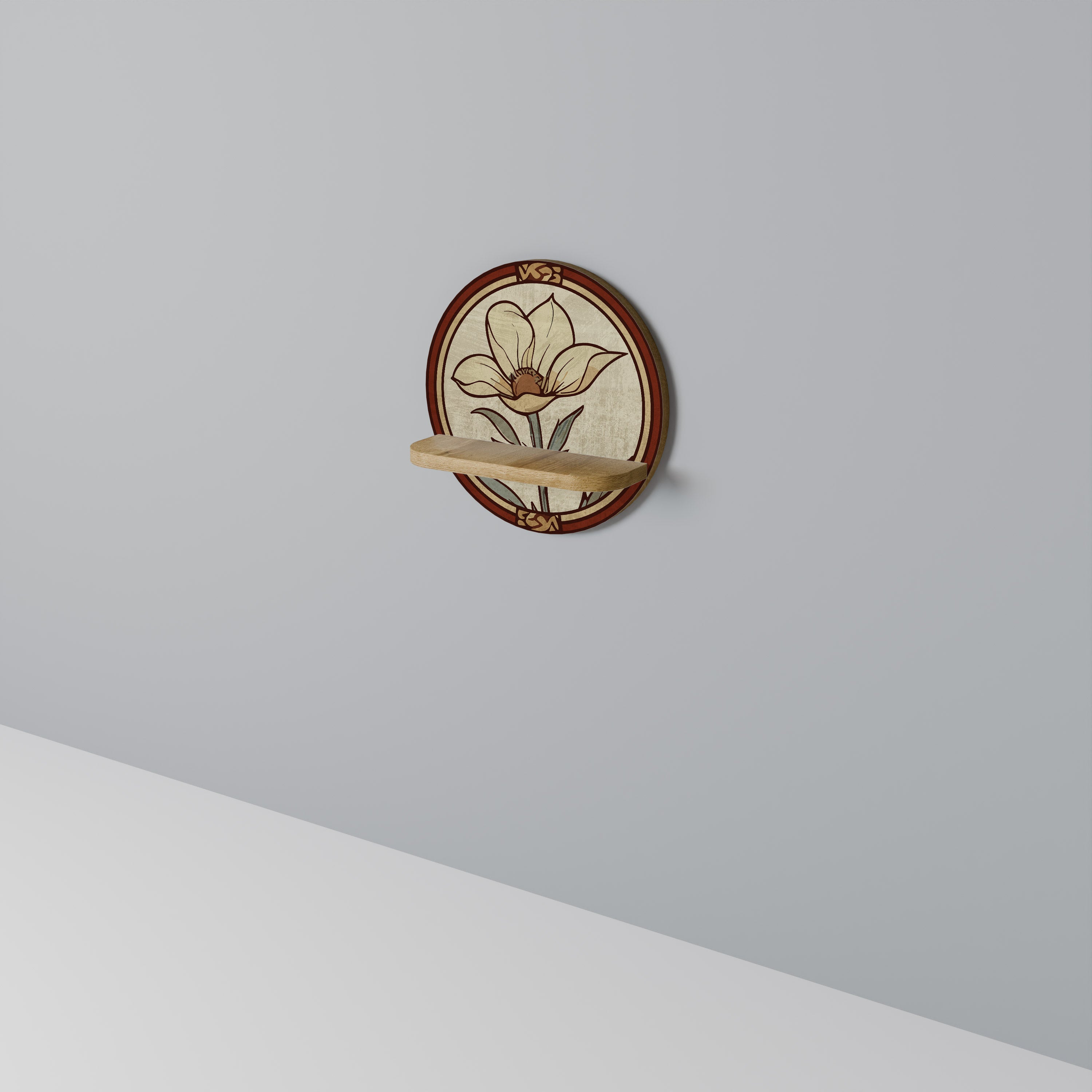 TIMELESS FLORA Półka okrągła