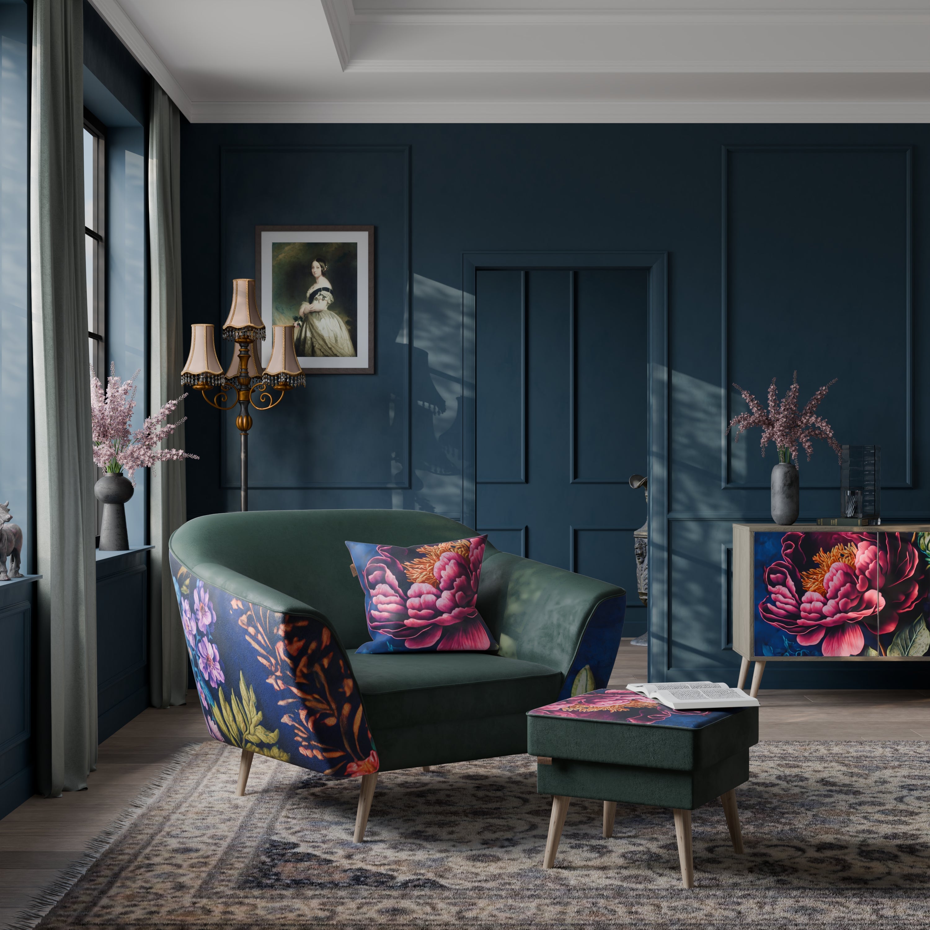 BLOOMING ELEGANCE Fotel AURORA