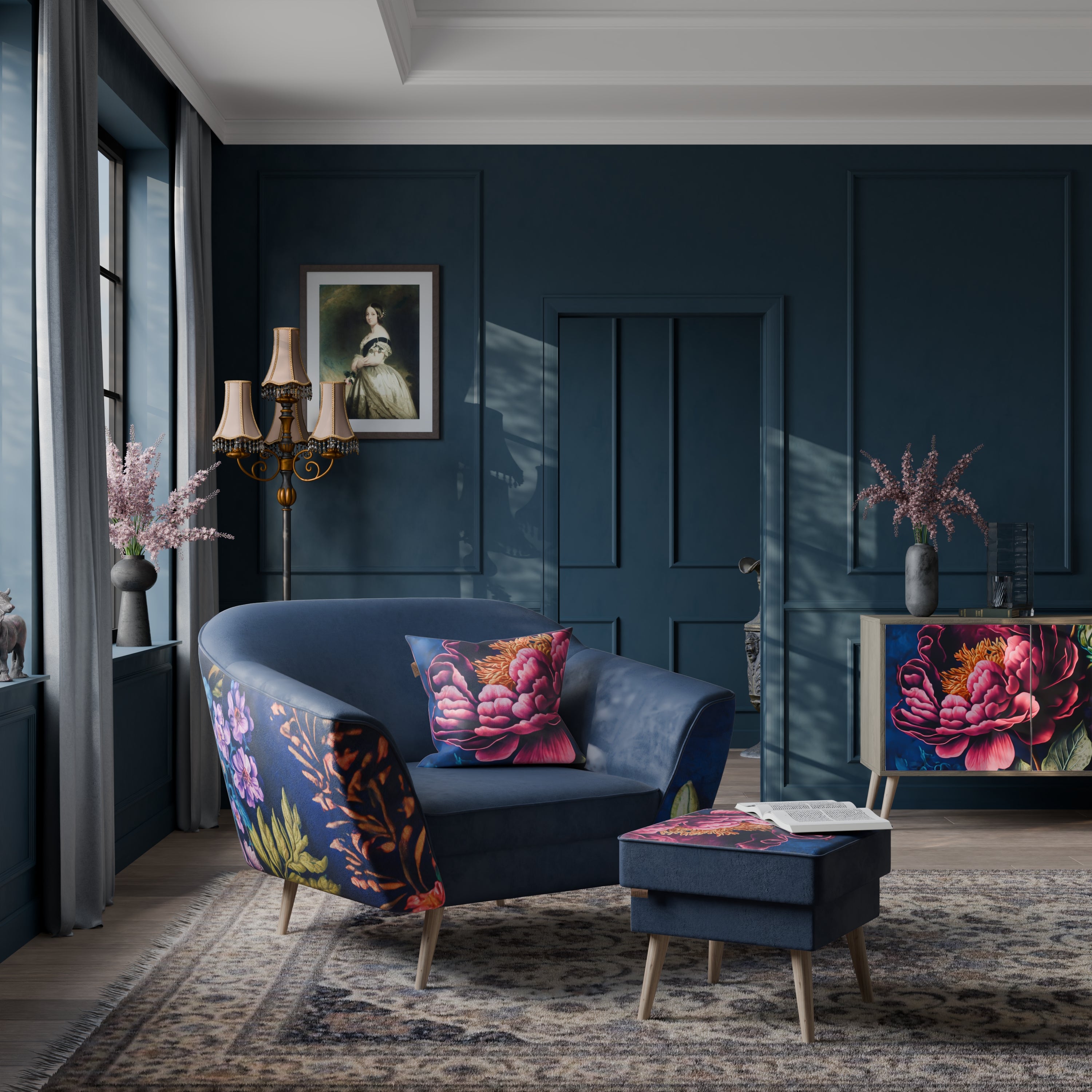 BLOOMING ELEGANCE Fotel AURORA