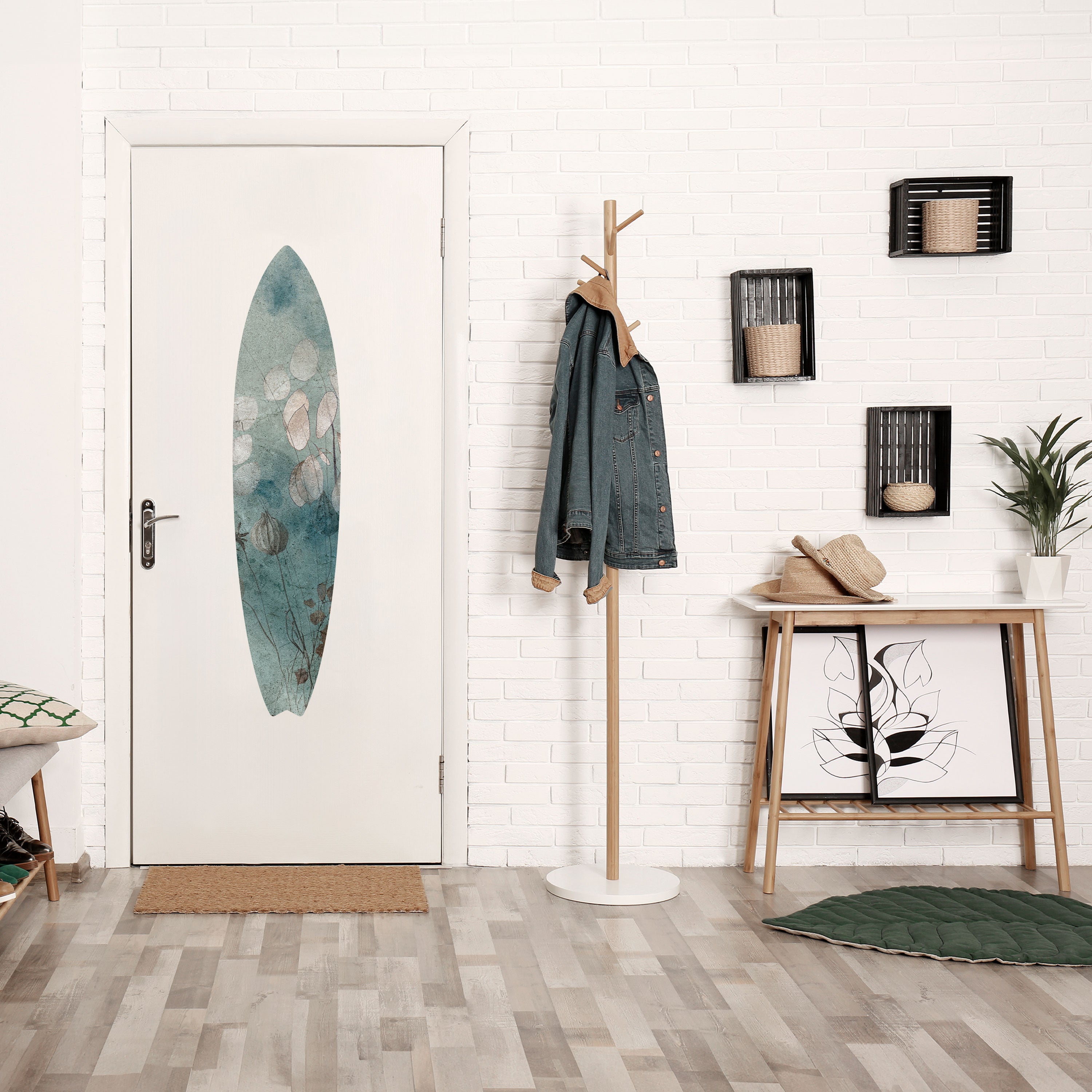 NIGHT LADY Naklejka - deska surfingowa