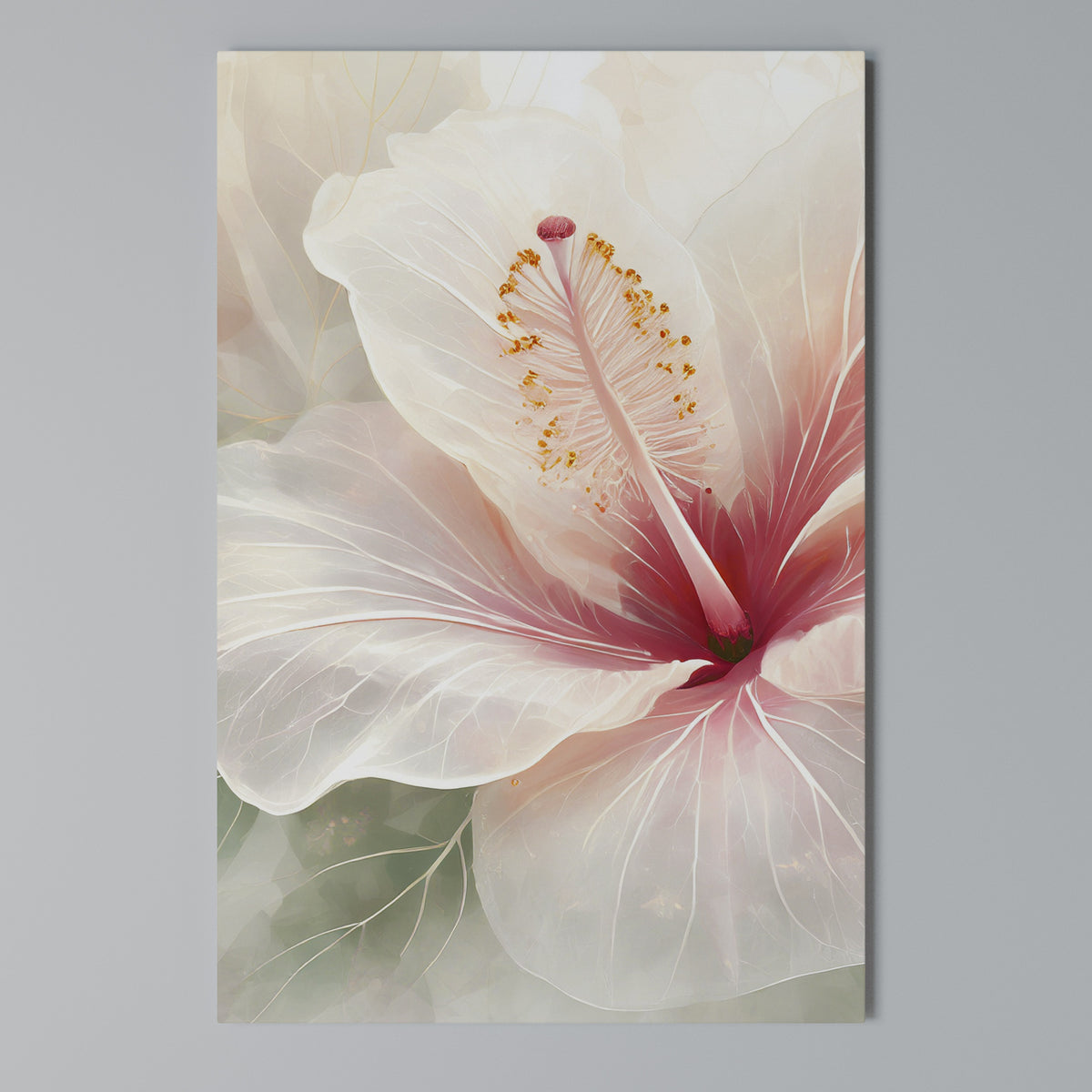 GOSSAMER FLORAL DREAM Pionowy obraz na płótnie