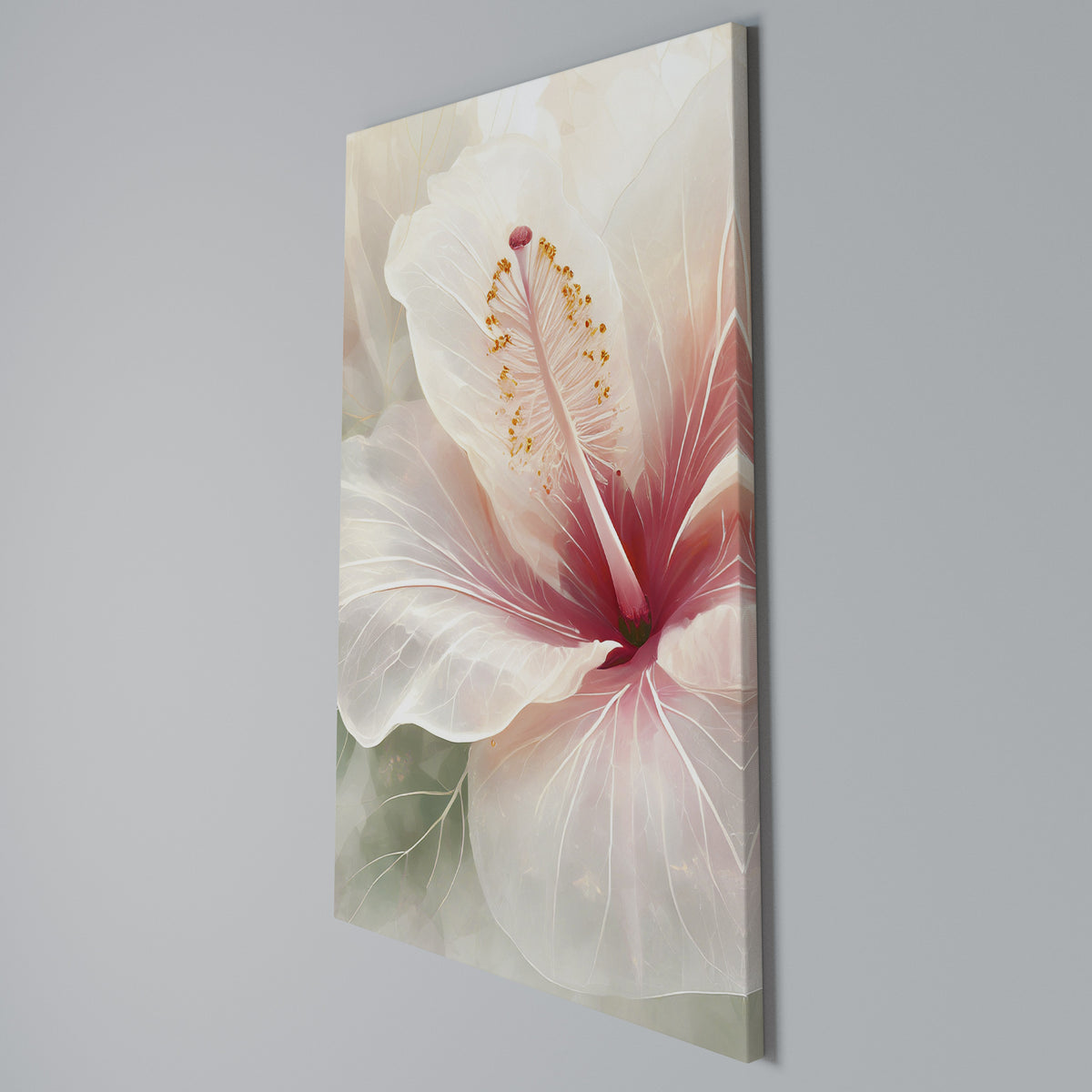 GOSSAMER FLORAL DREAM Pionowy obraz na płótnie