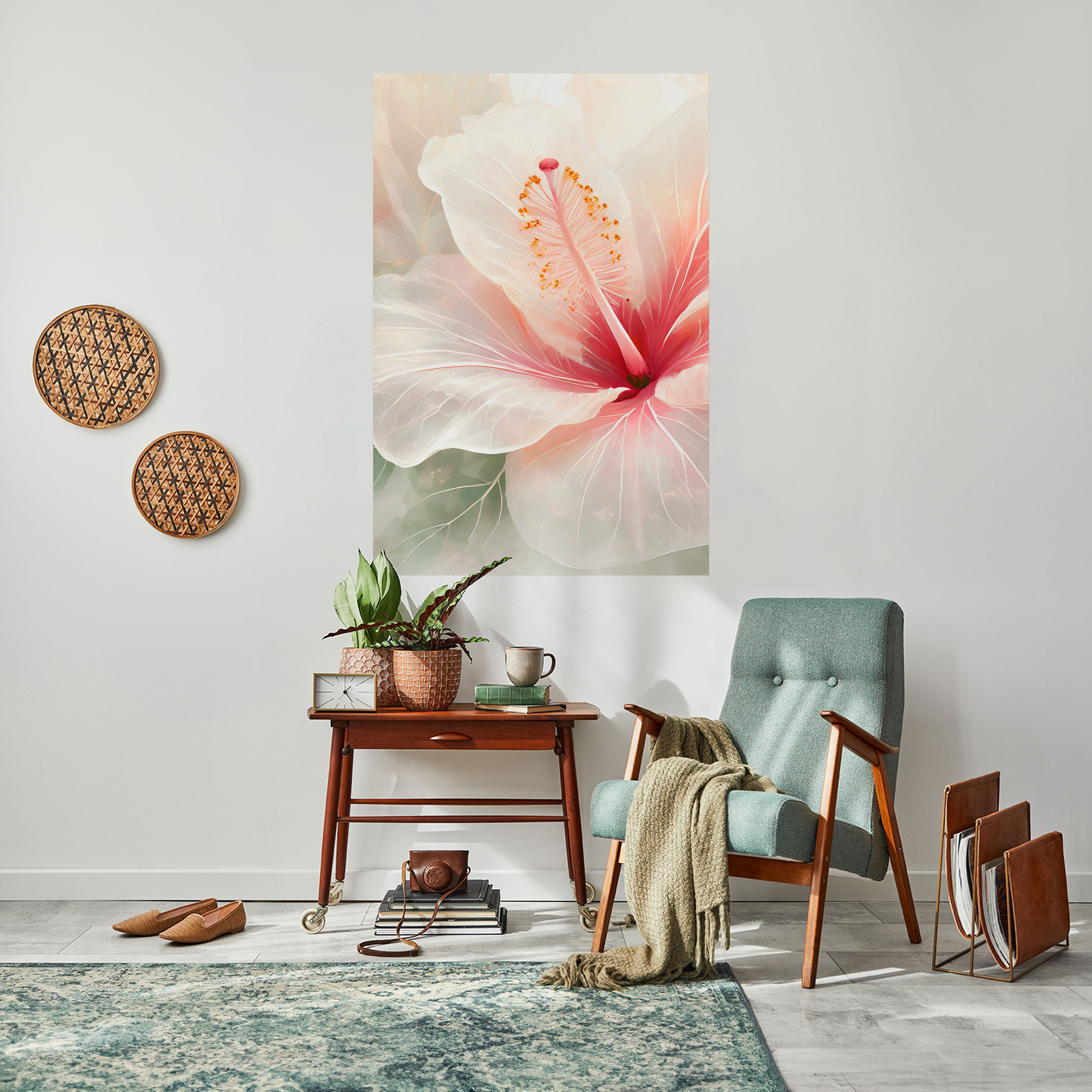 GOSSAMER FLORAL DREAM Naklejka/Plakat pionowy