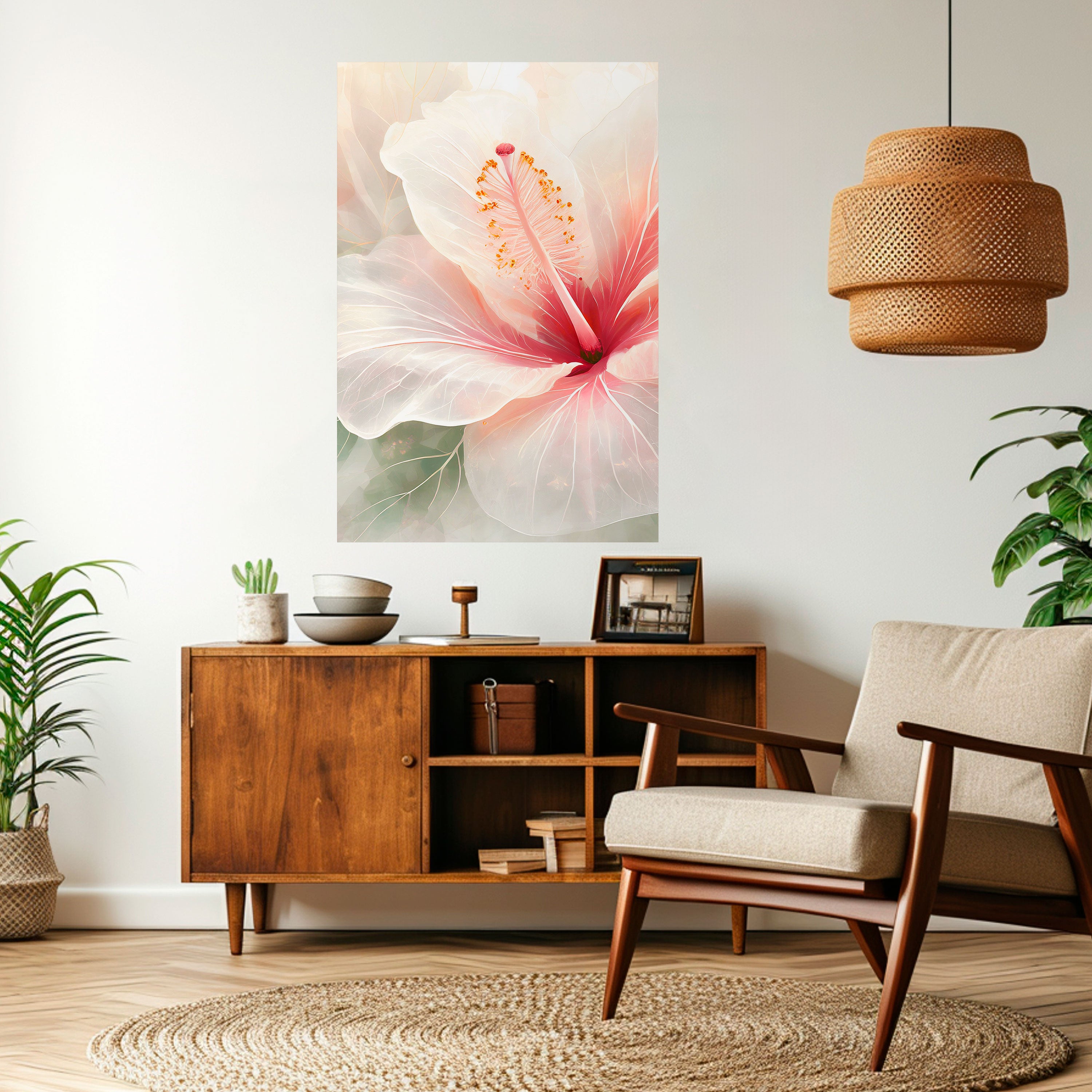 GOSSAMER FLORAL DREAM Naklejka/Plakat pionowy