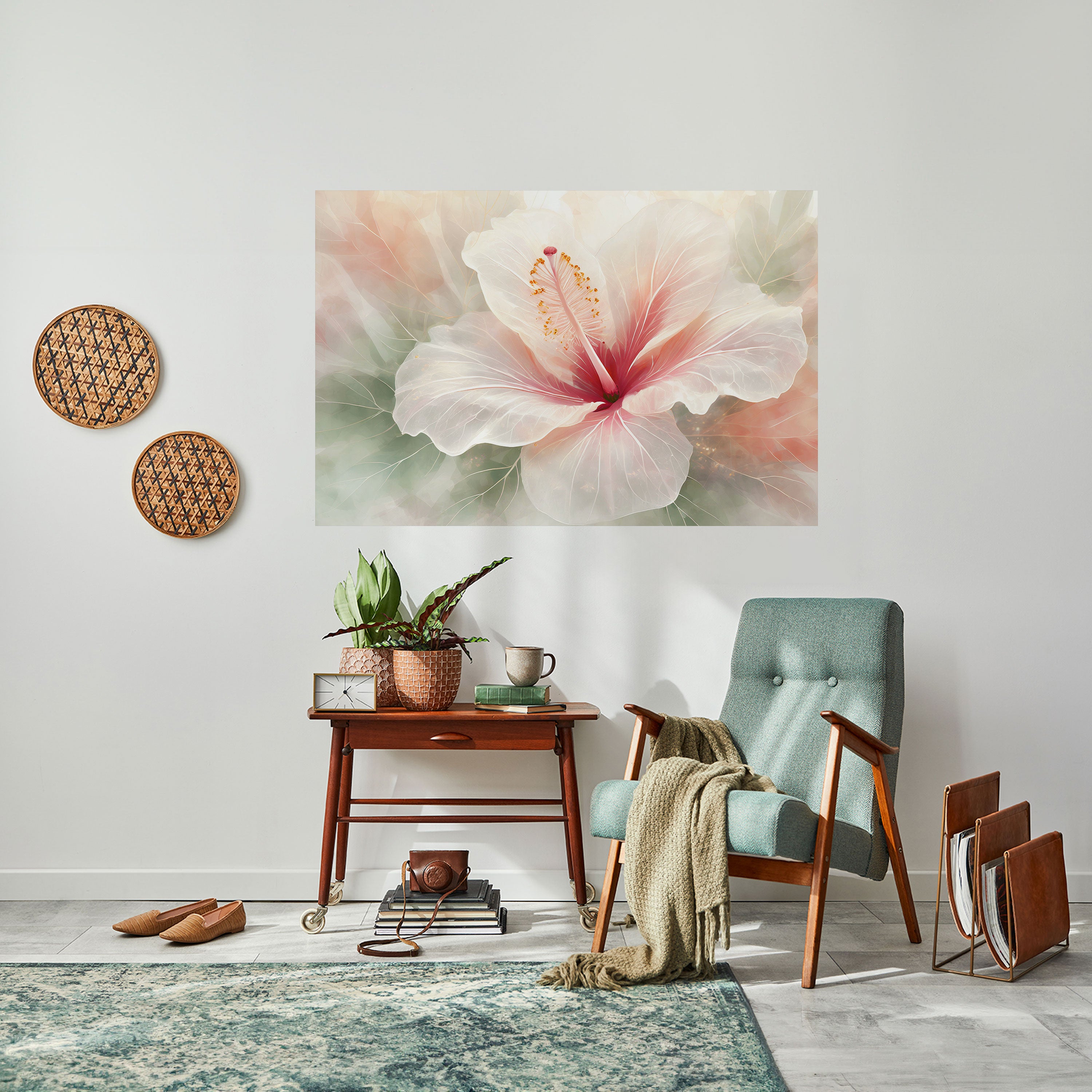 GOSSAMER FLORAL DREAM Naklejka/Plakat poziomy