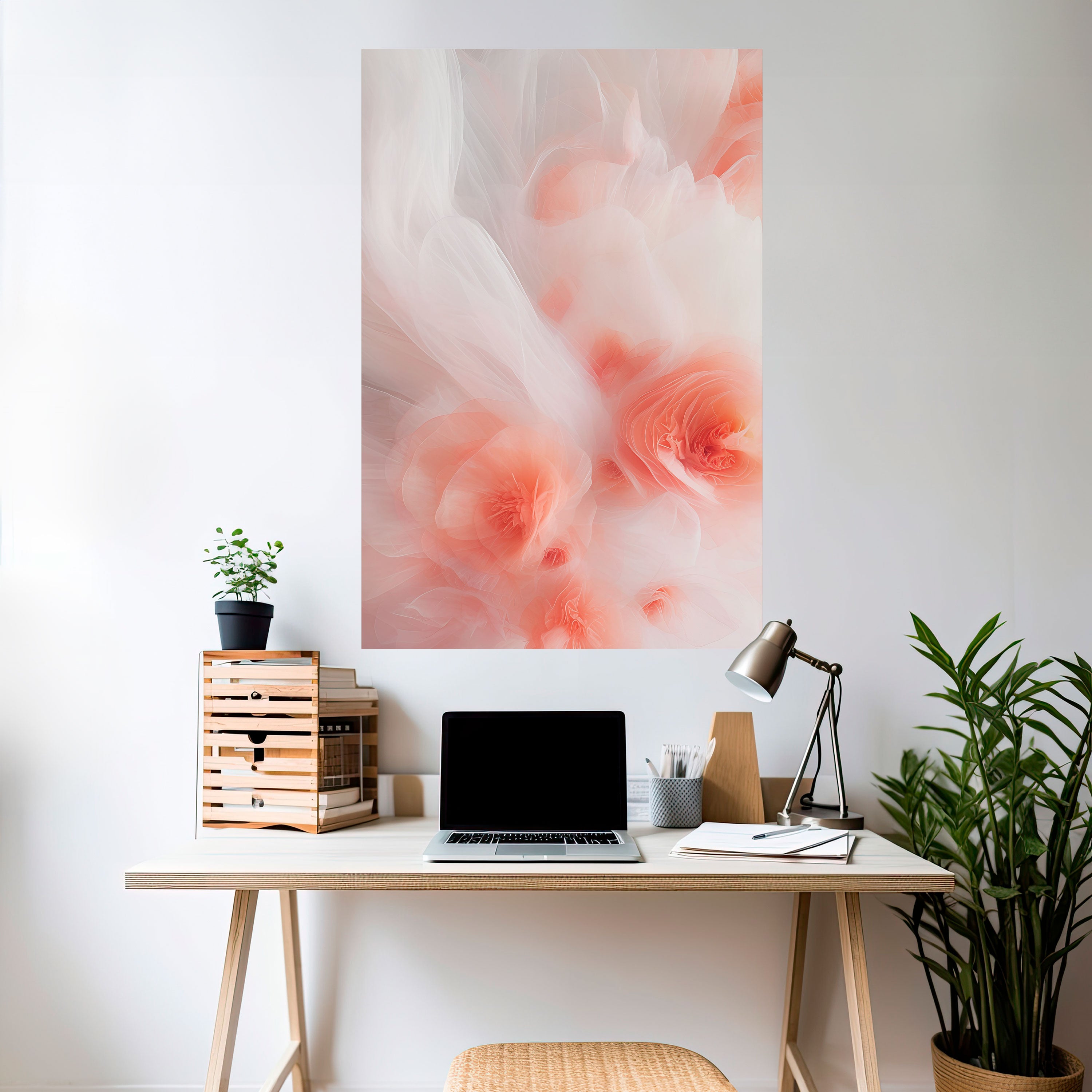 TENDER BLOSSOM VEIL Naklejka/Plakat pionowy