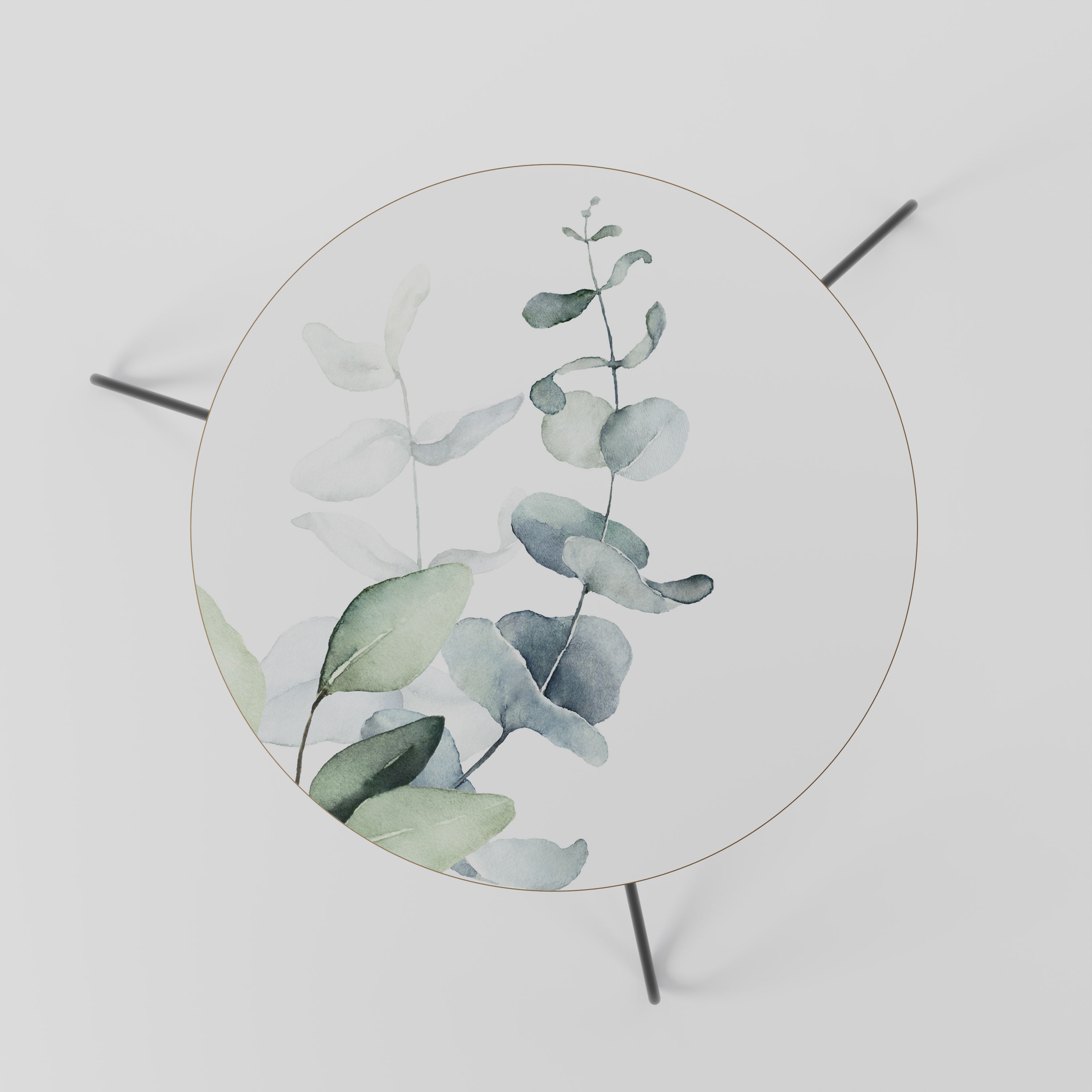 AQUA LEAF SYMPHONY Stolik kawowy mały
