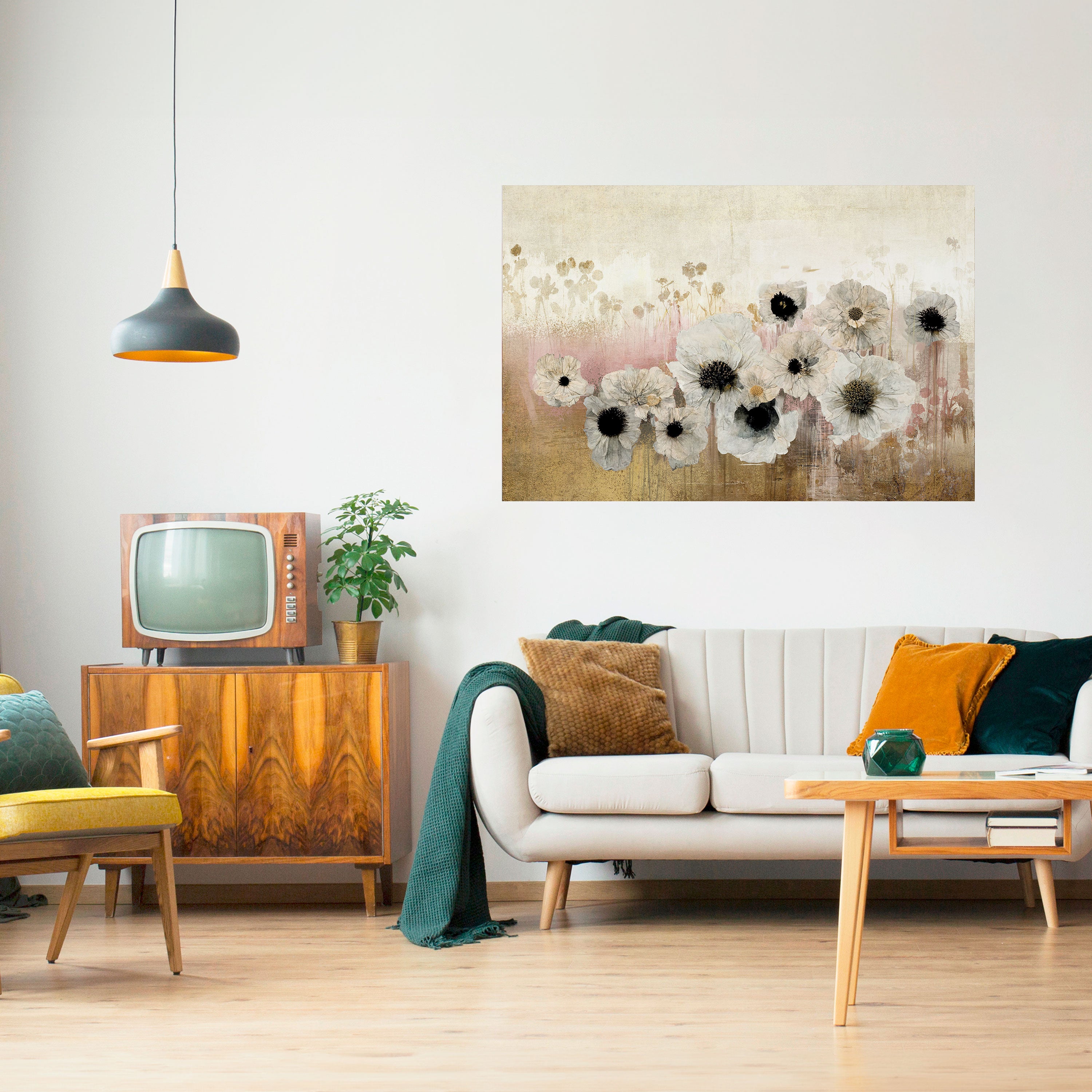 GENTLE VINTAGE HARMONY Naklejka/Plakat poziomy