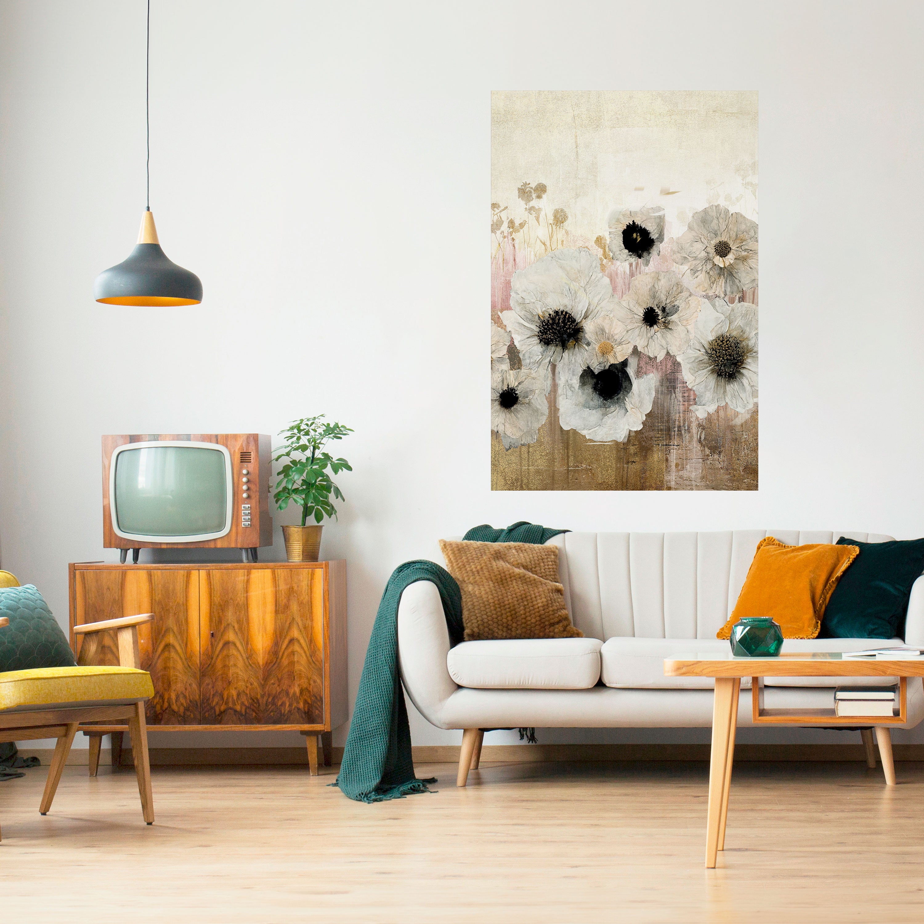 GENTLE VINTAGE HARMONY Naklejka/Plakat pionowy