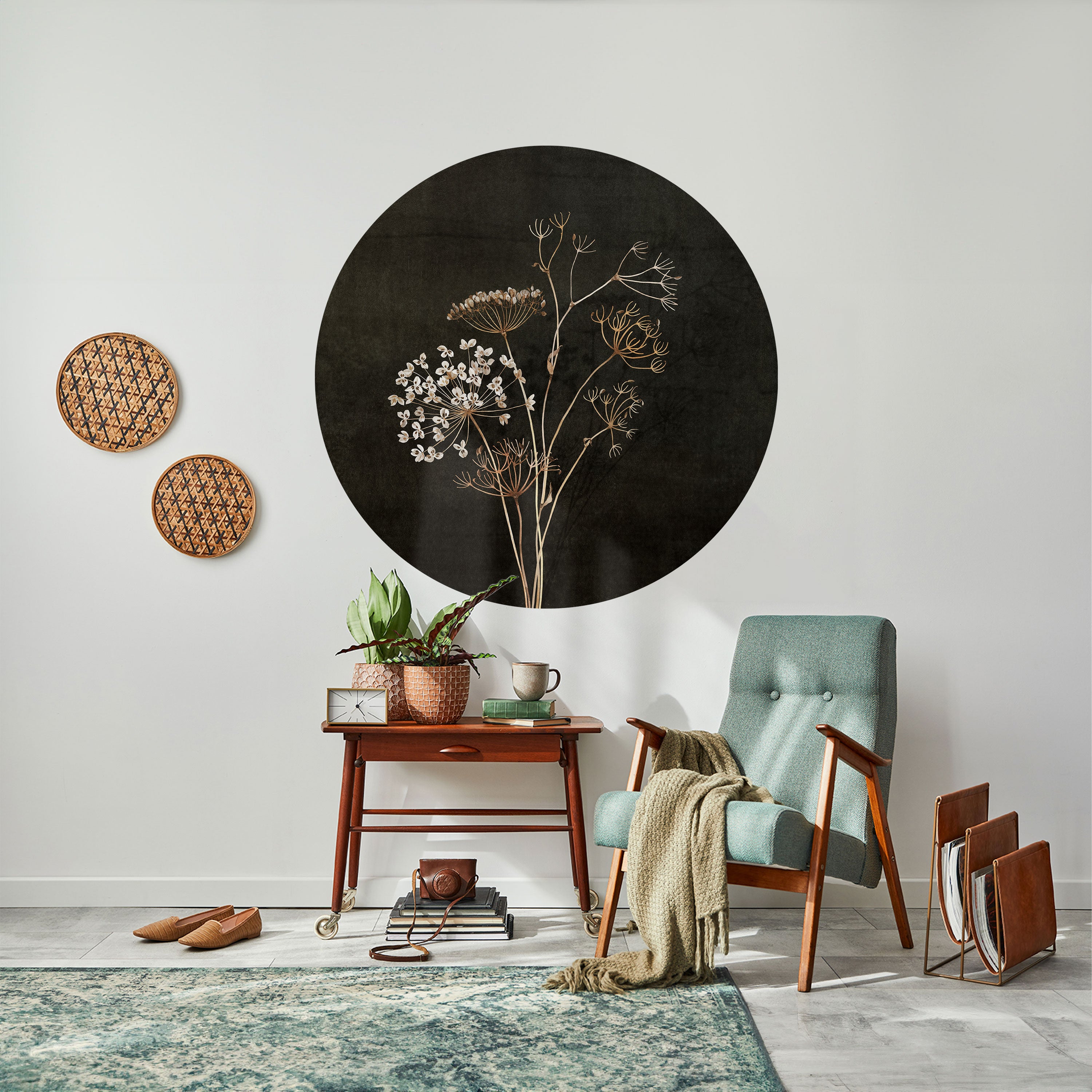 MEADOW MEMORIES Naklejka okrągła