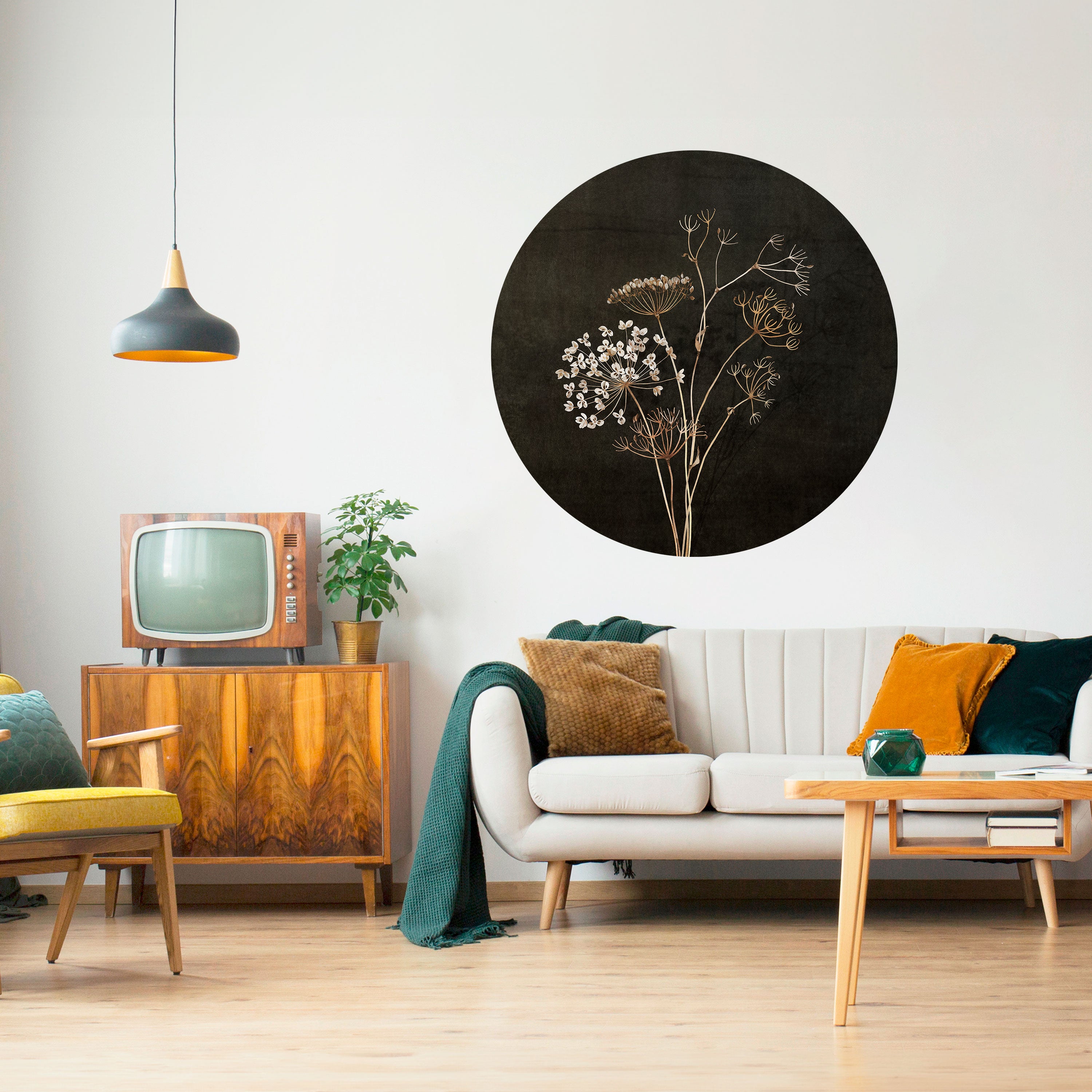 MEADOW MEMORIES Naklejka okrągła