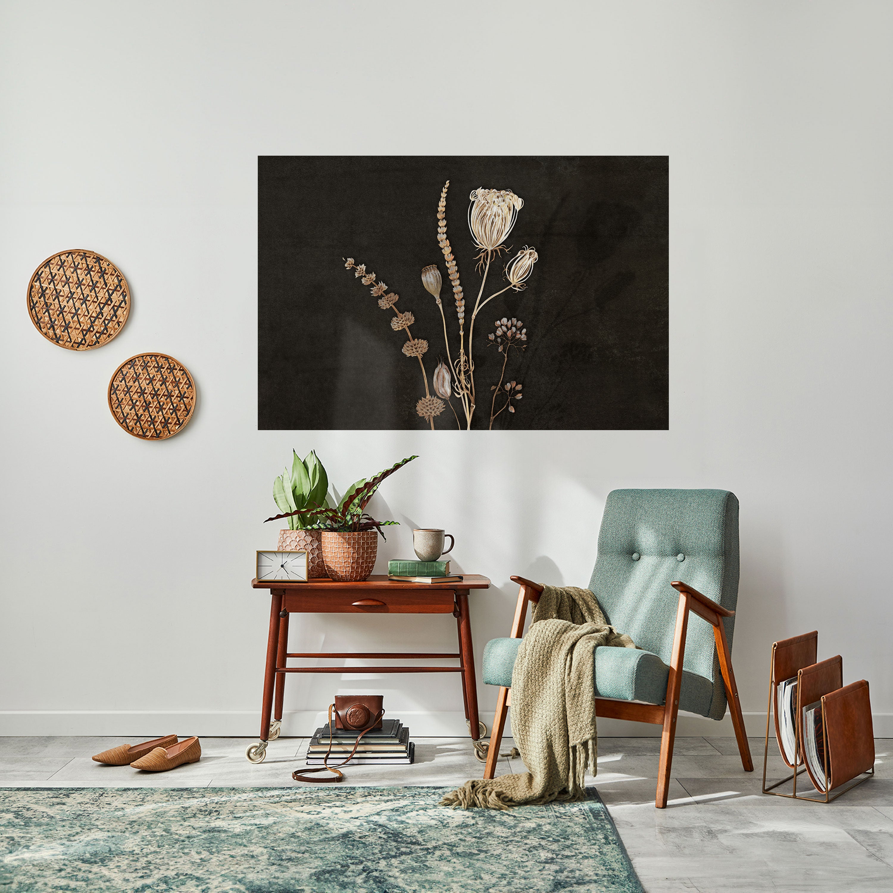MEADOW ART. Naklejka/Plakat poziomy