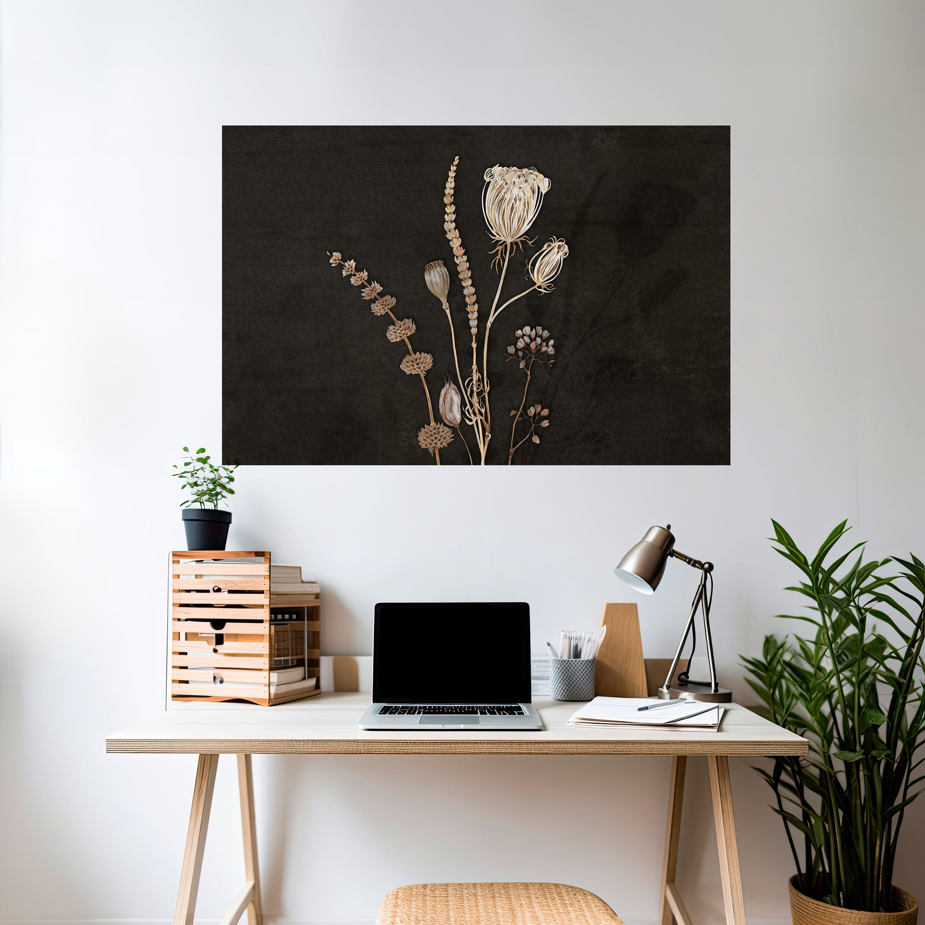 MEADOW ART. Naklejka/Plakat poziomy