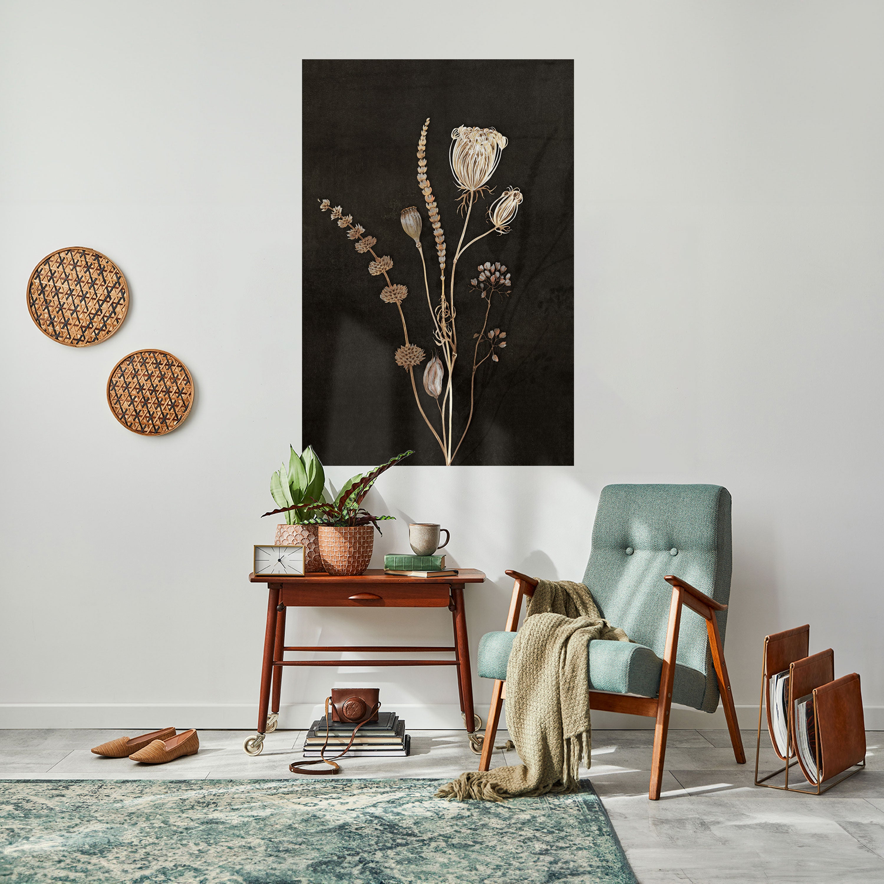 MEADOW ART. Naklejka/Plakat pionowy