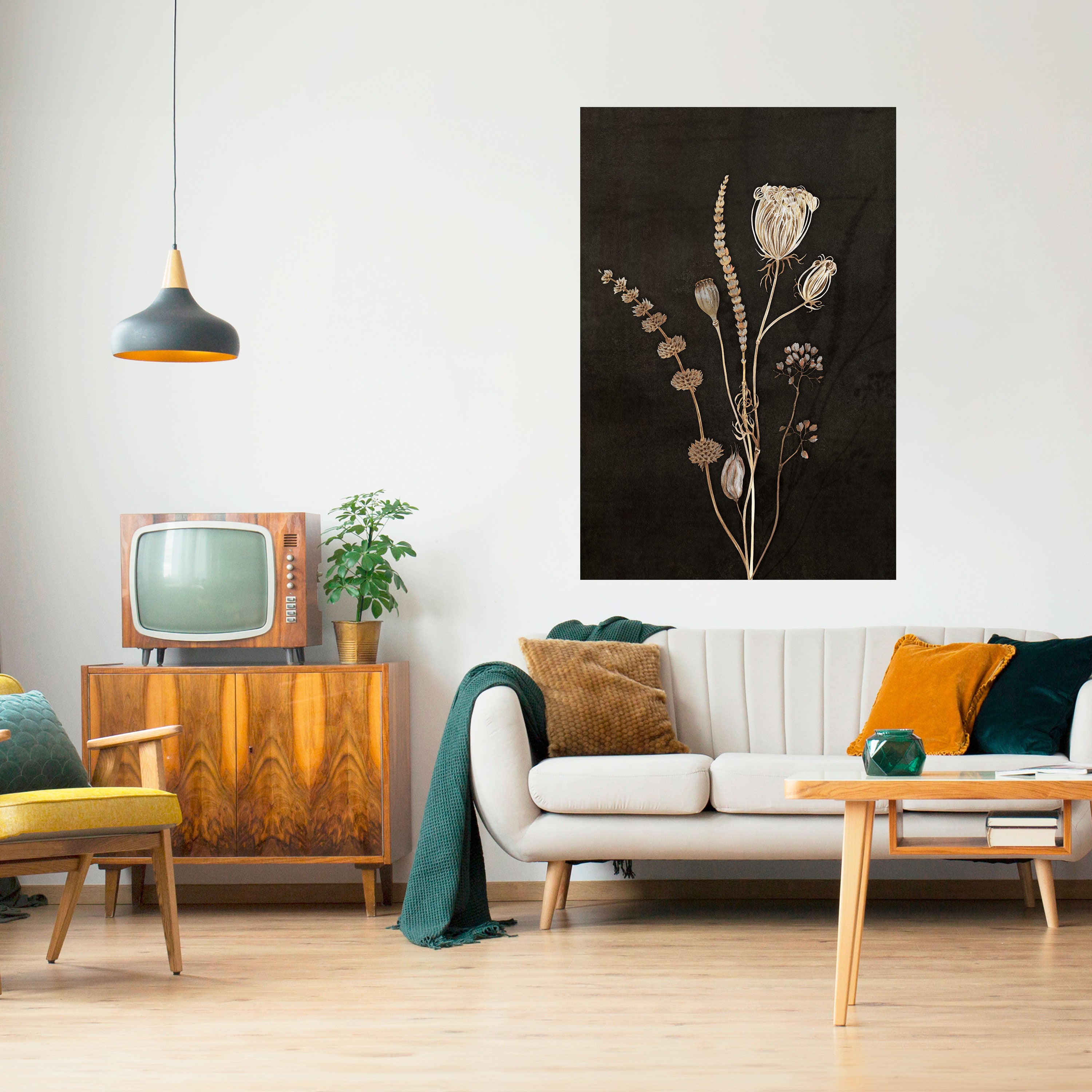 MEADOW ART. Naklejka/Plakat pionowy