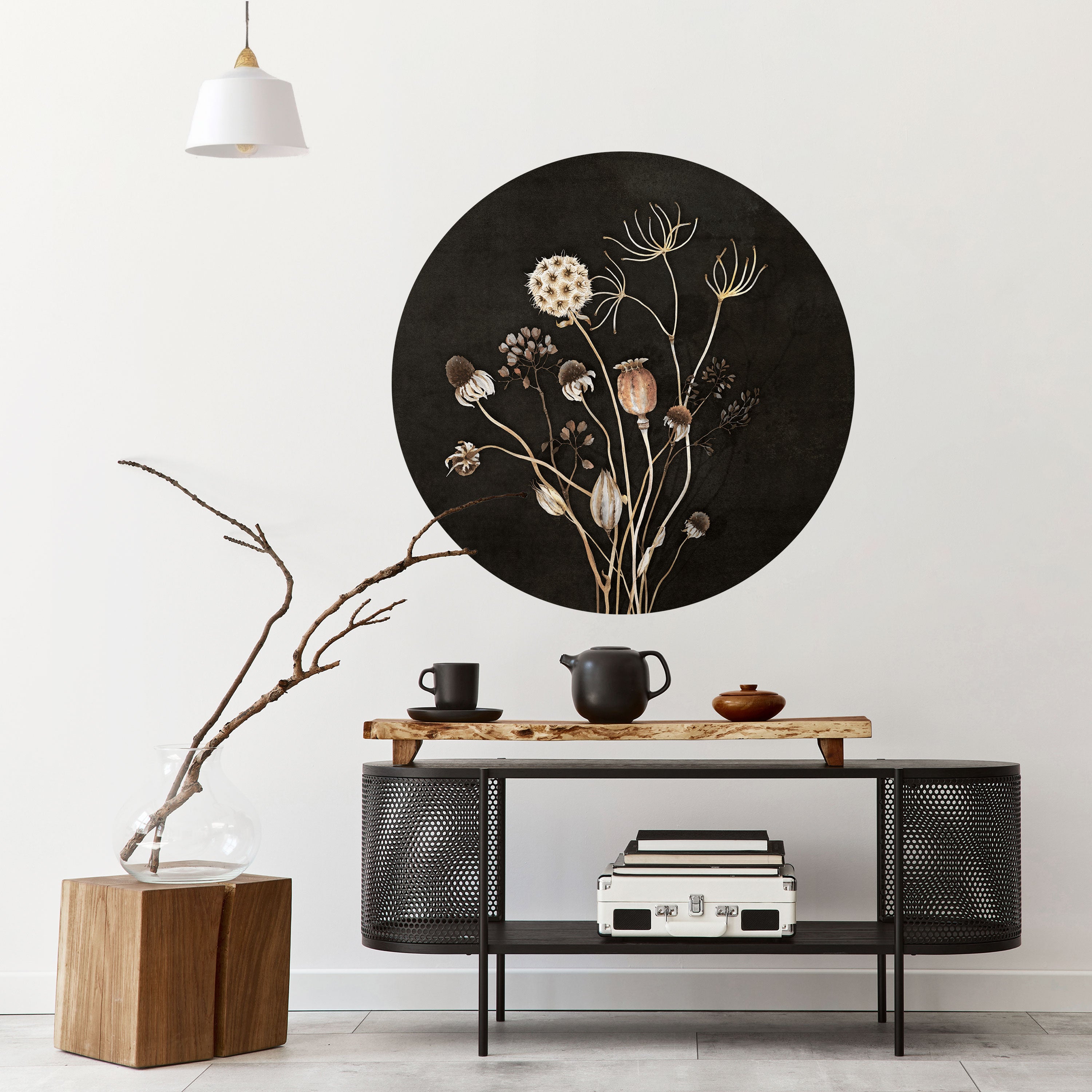 MEADOW SHADES Naklejka okrągła