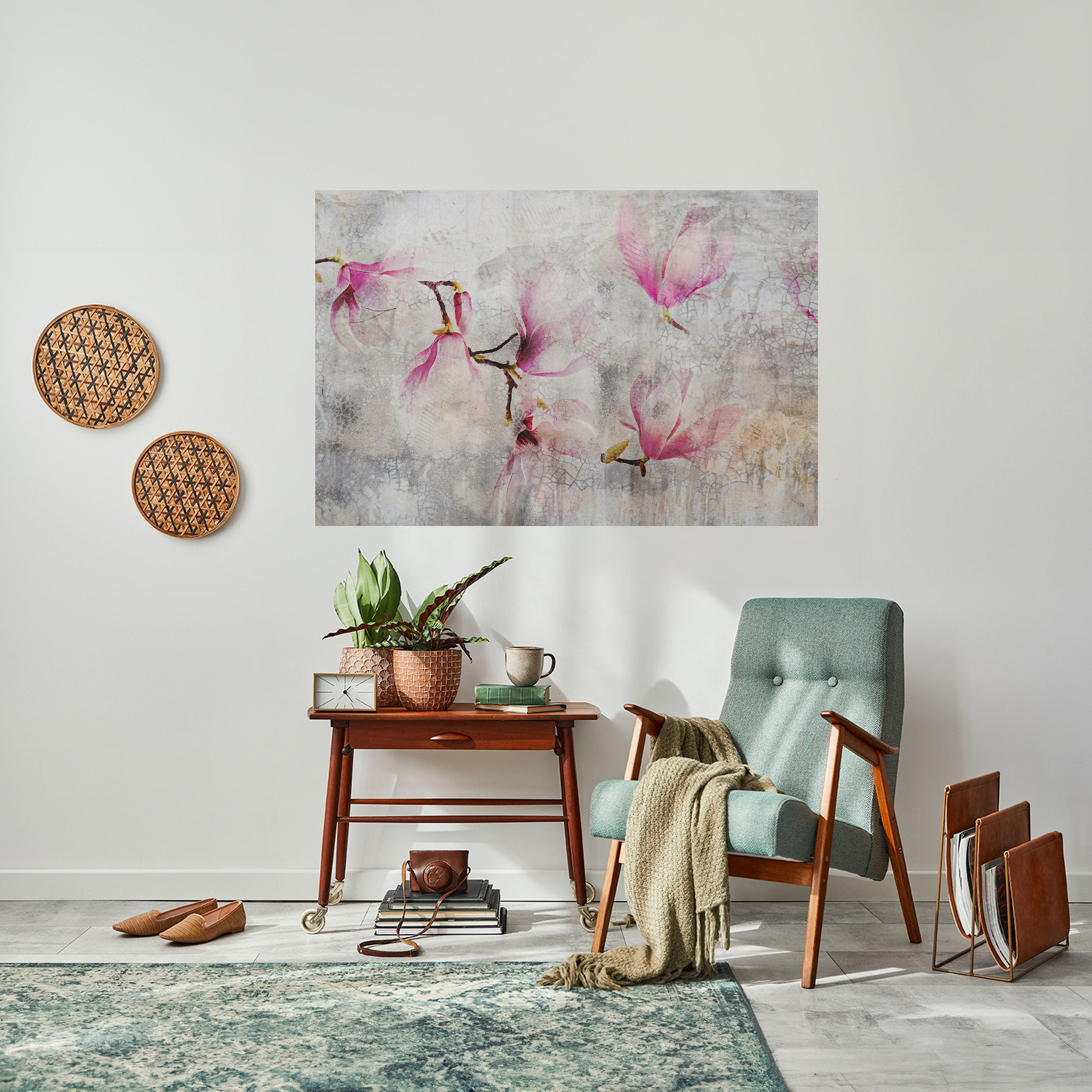ASTONISHING MAGNOLIA Naklejka/Plakat poziomy