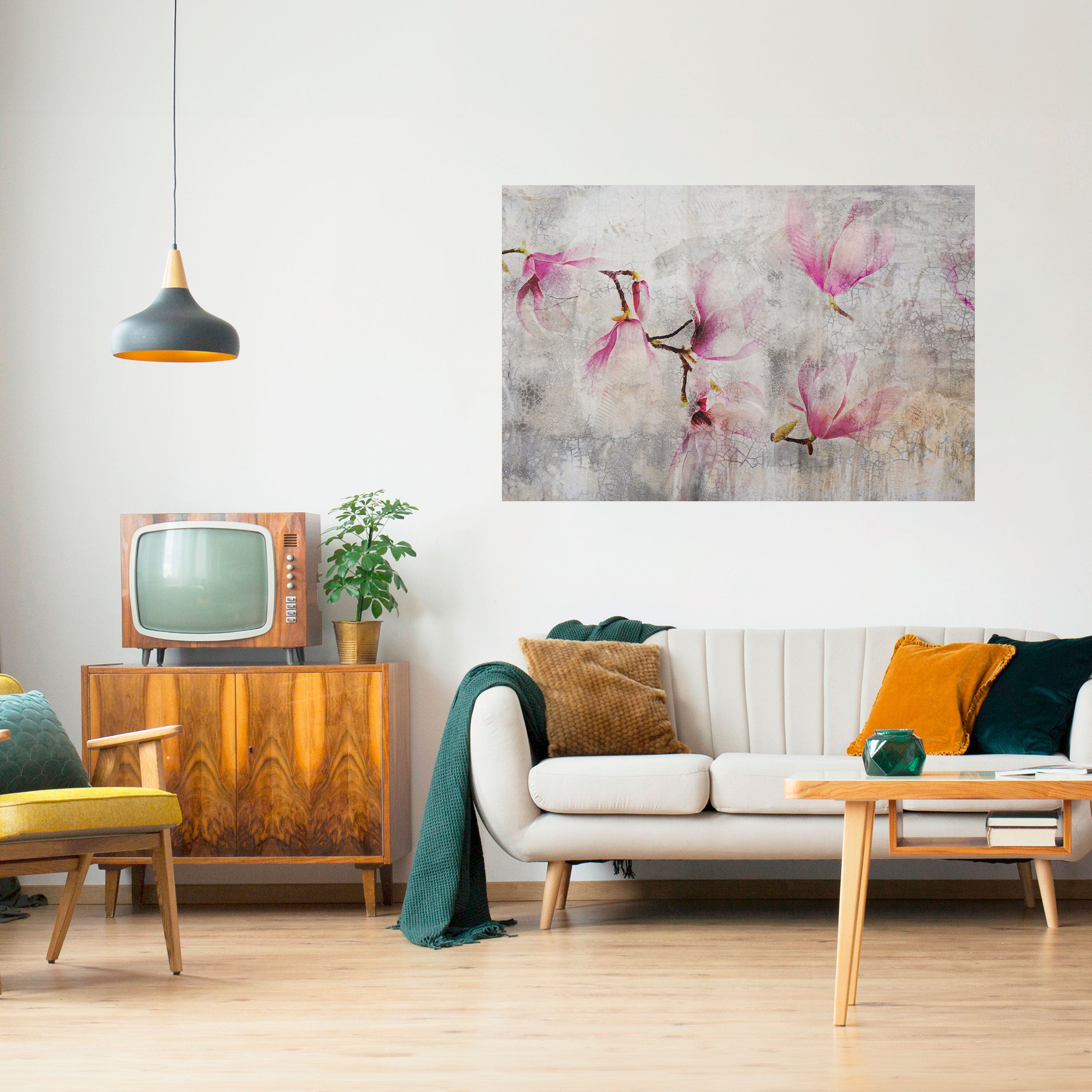 ASTONISHING MAGNOLIA Naklejka/Plakat poziomy