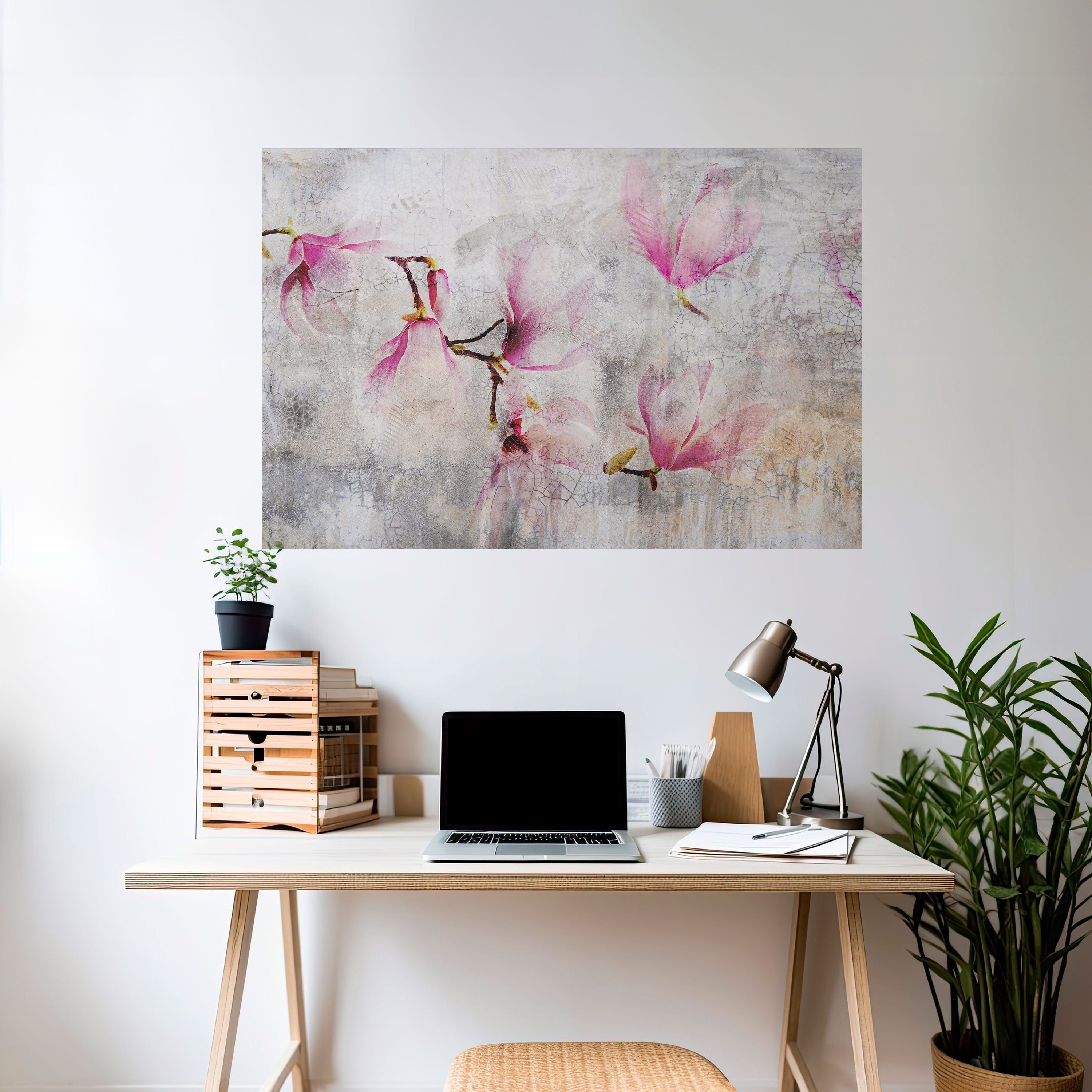 ASTONISHING MAGNOLIA Naklejka/Plakat poziomy