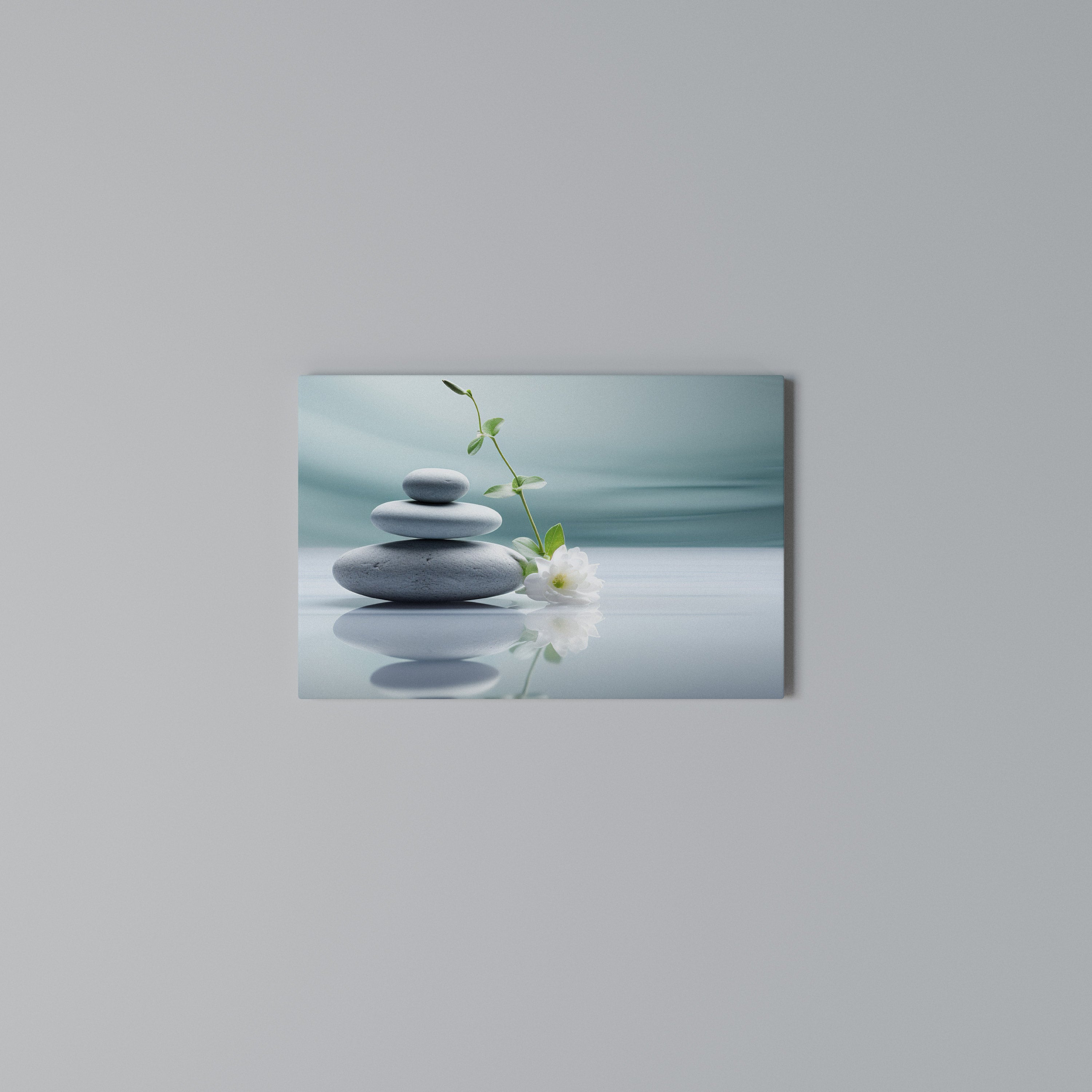 TRANQUIL STONE BALANCE Poziomy obraz na płótnie