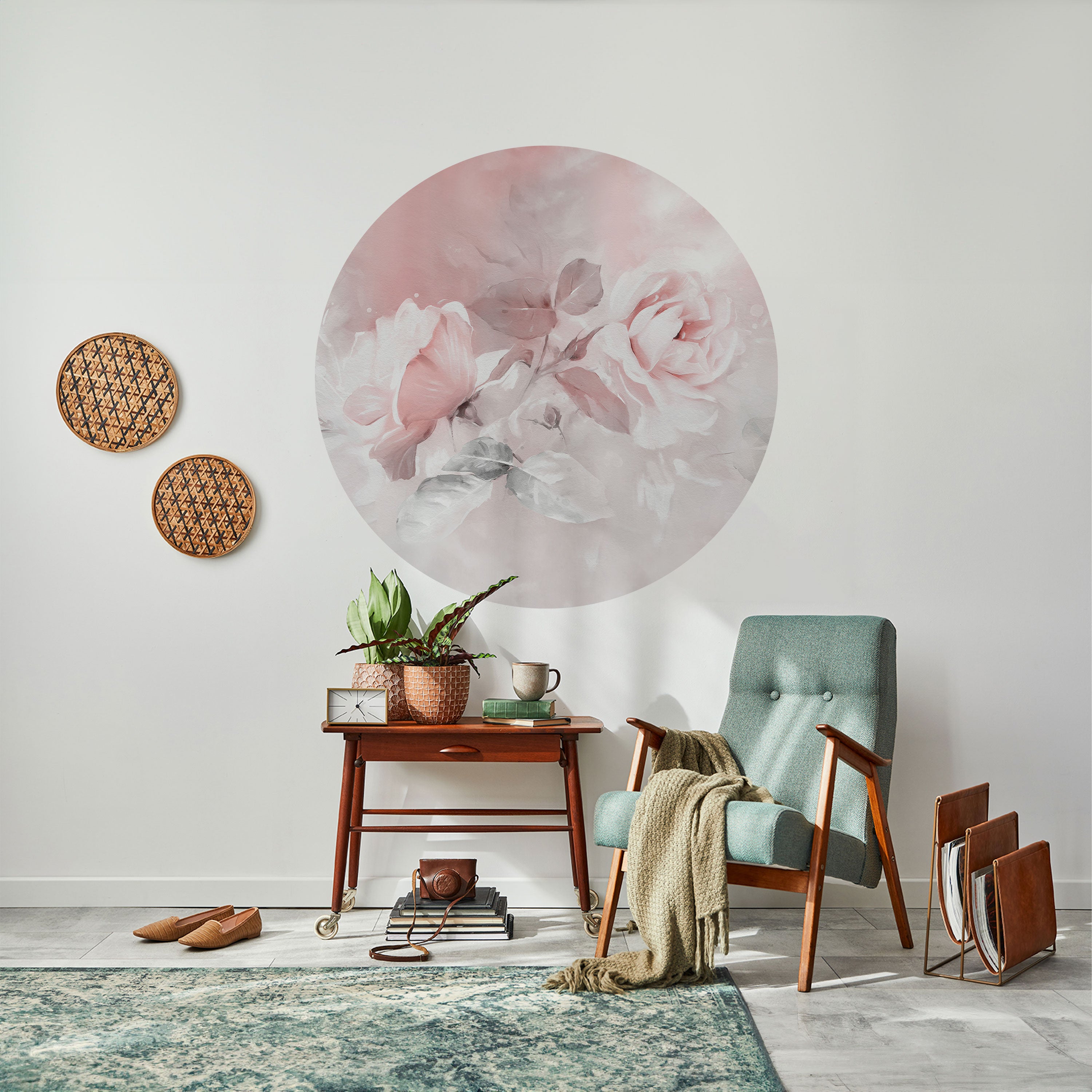 GRACEFUL DAYS Naklejka okrągła