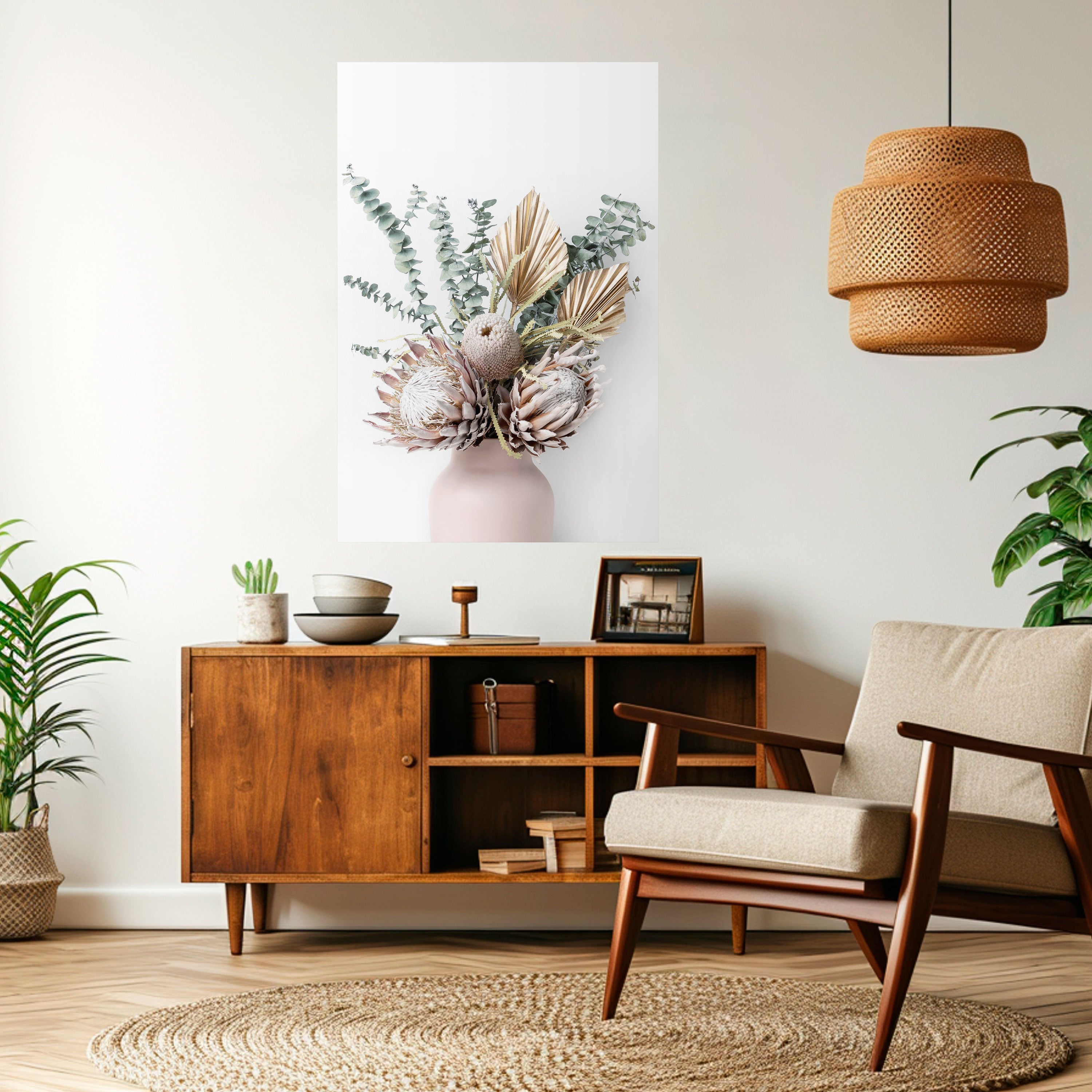 NATURE'S GOLDEN WHIMSY Naklejka/Plakat pionowy
