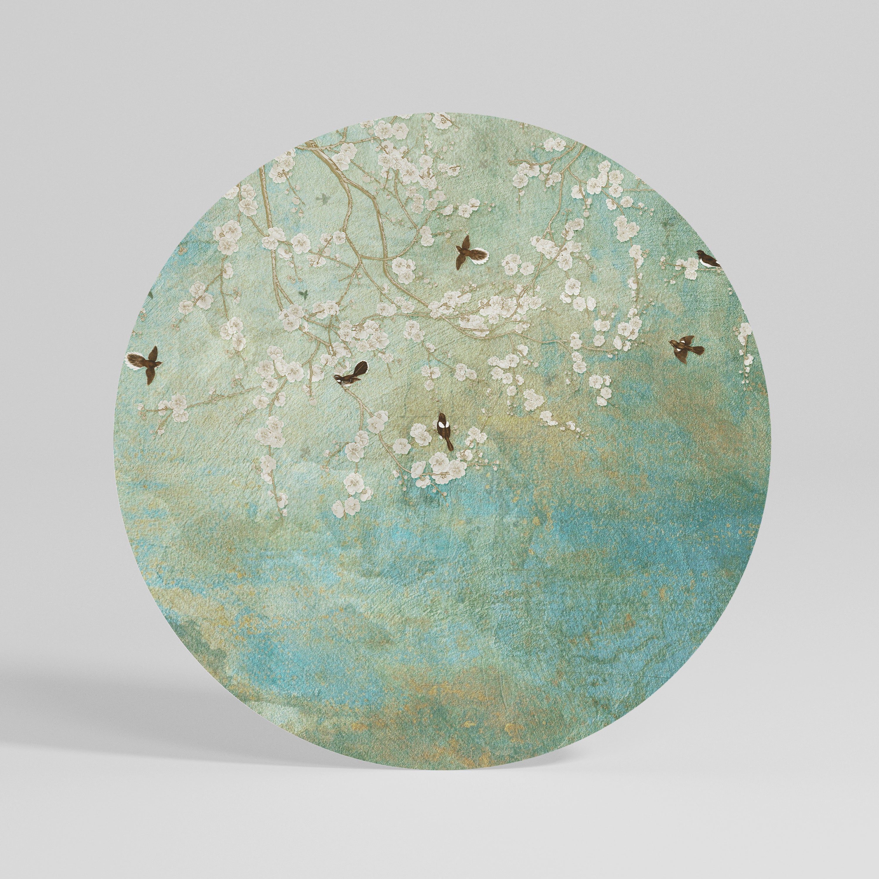 BLOOMING CHARM Obraz okrągły