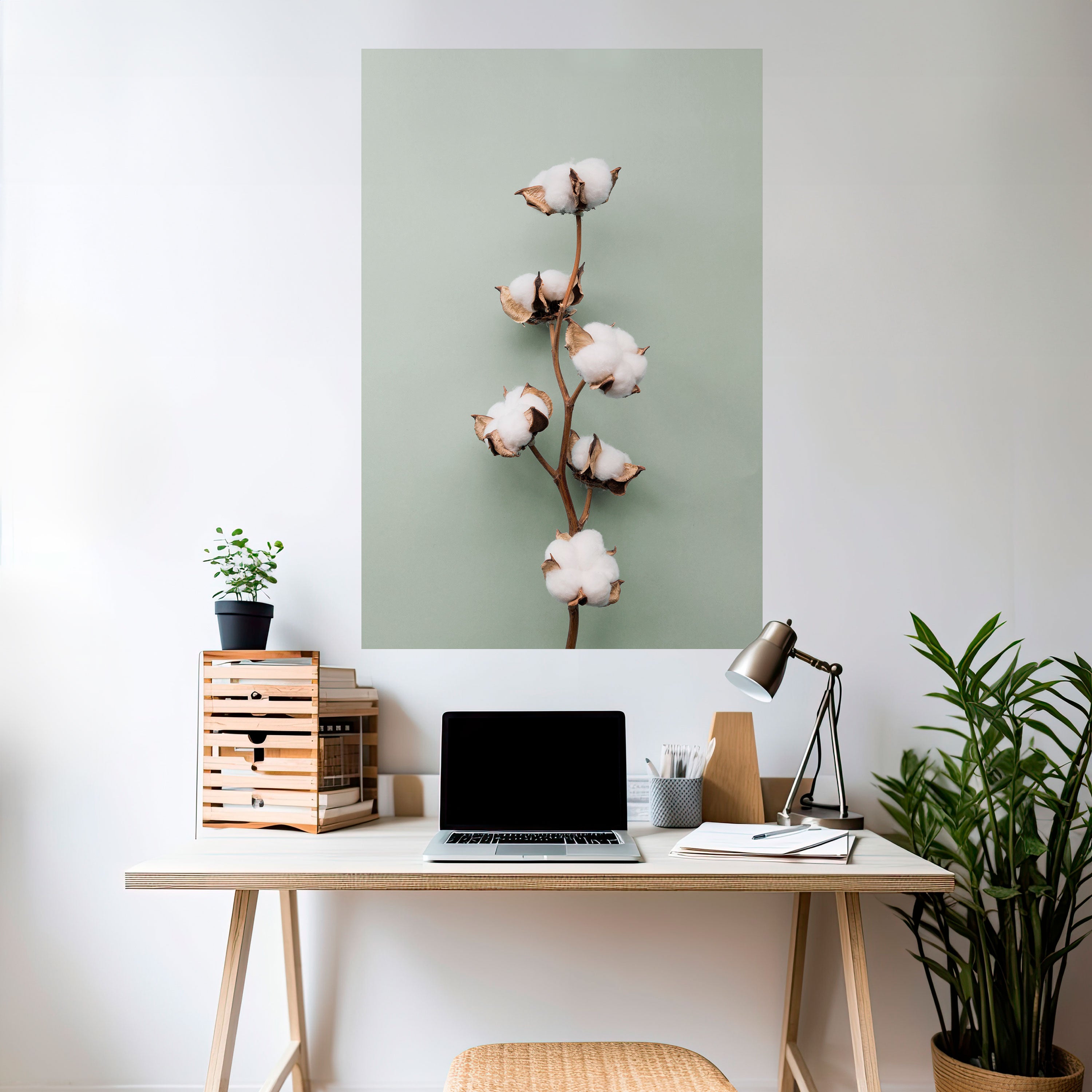 COTTON DREAMS UNFOLDED Naklejka/Plakat pionowy