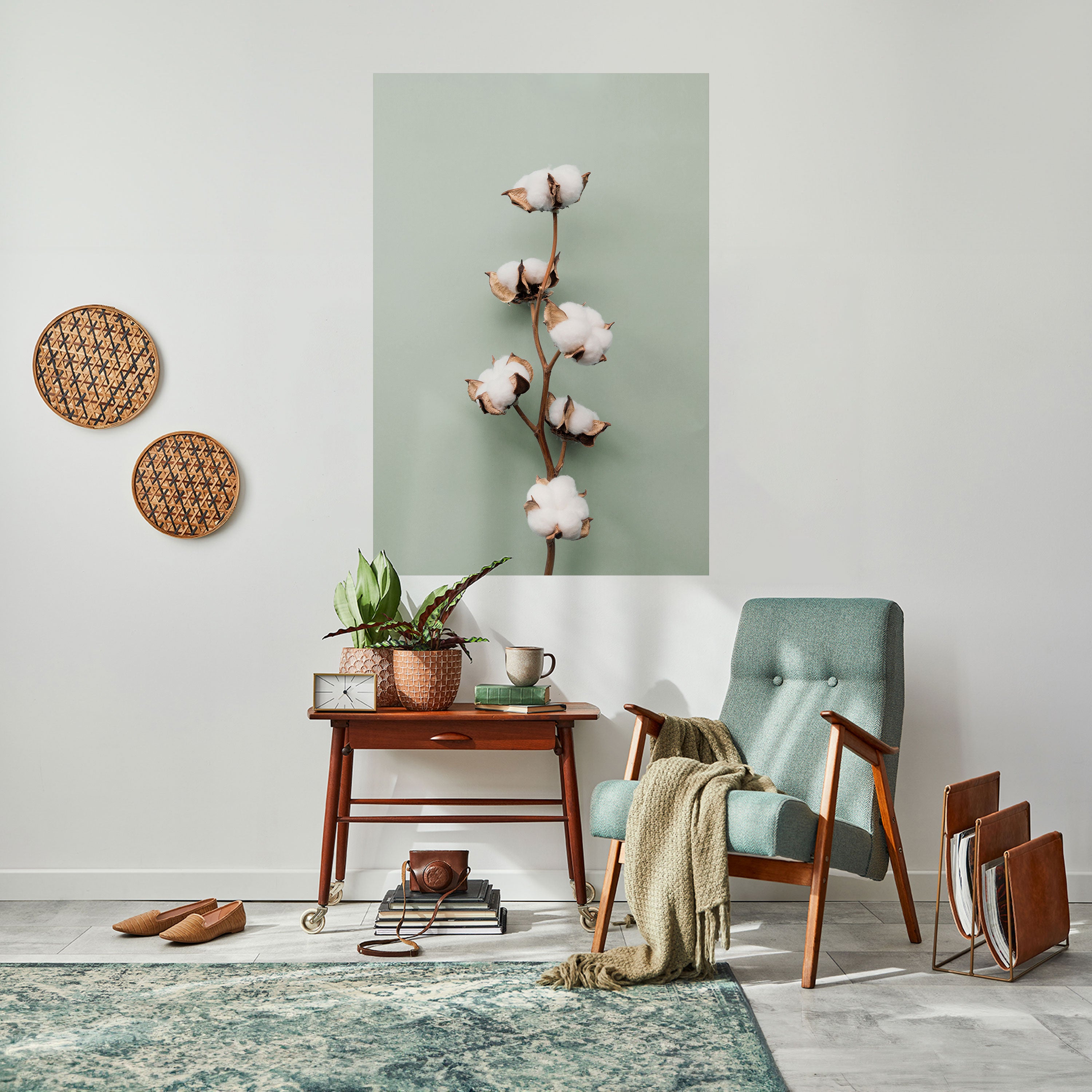 COTTON DREAMS UNFOLDED Naklejka/Plakat pionowy