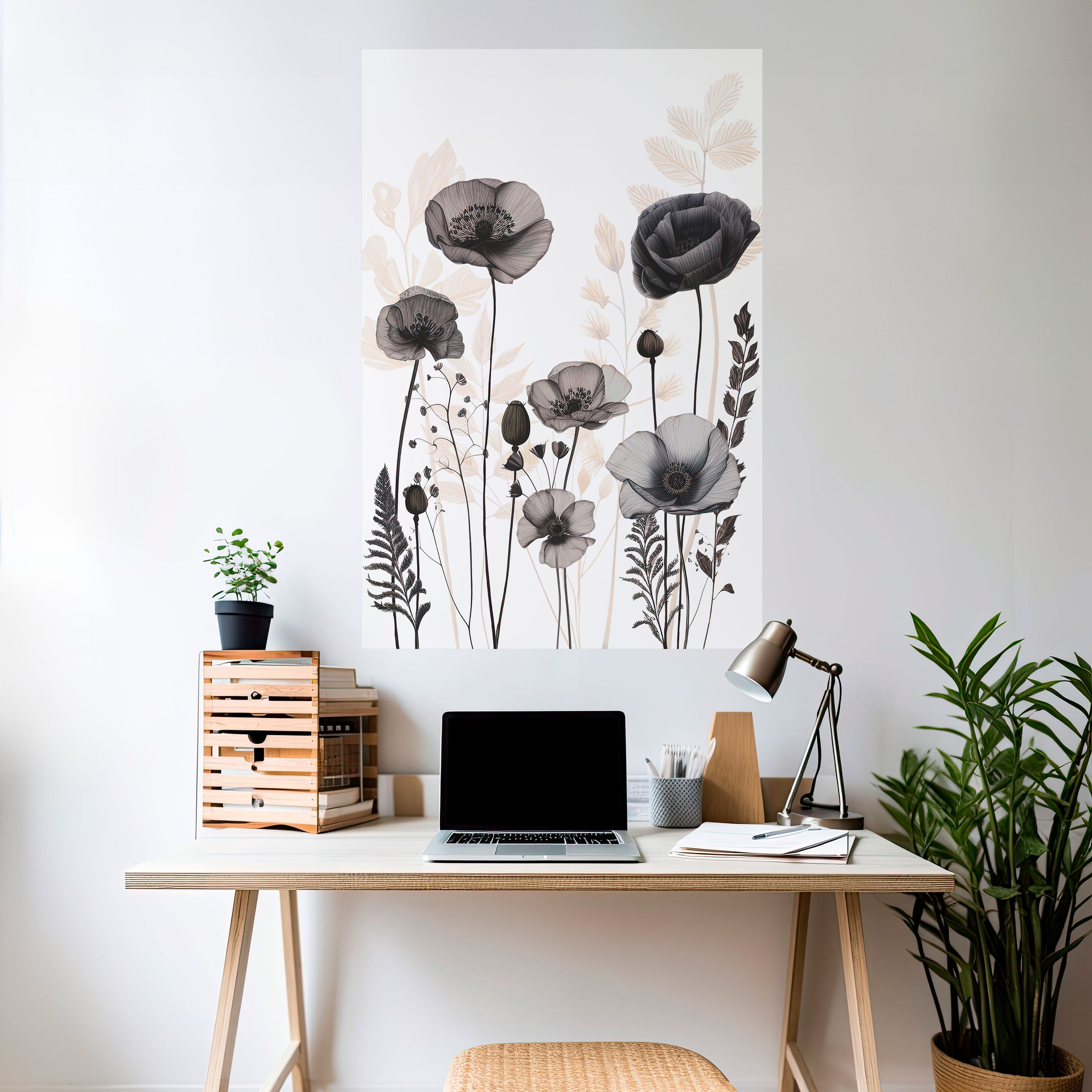 POPPY ALLURE Naklejka/Plakat pionowy