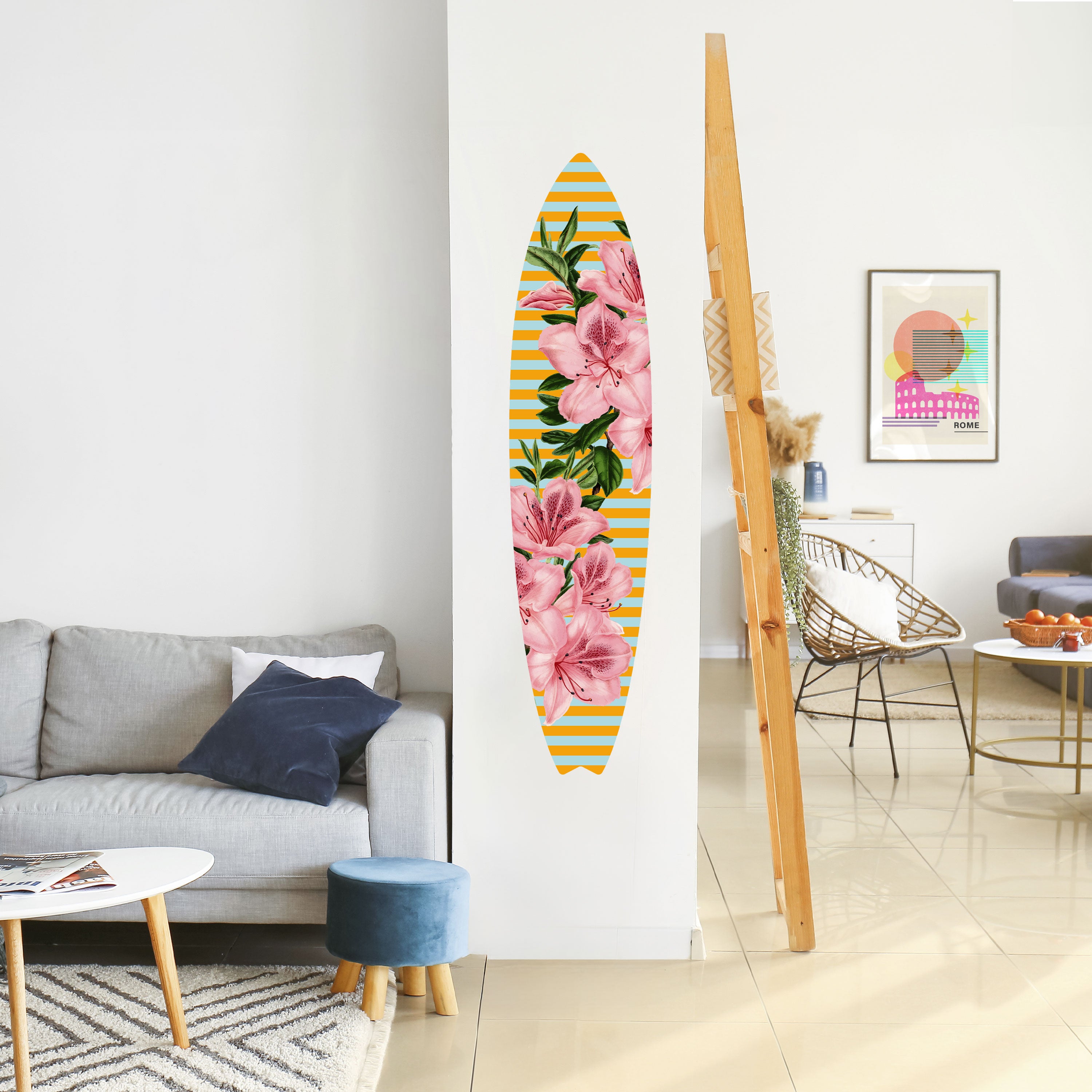 FRAGILE BEAUTY Naklejka - deska surfingowa