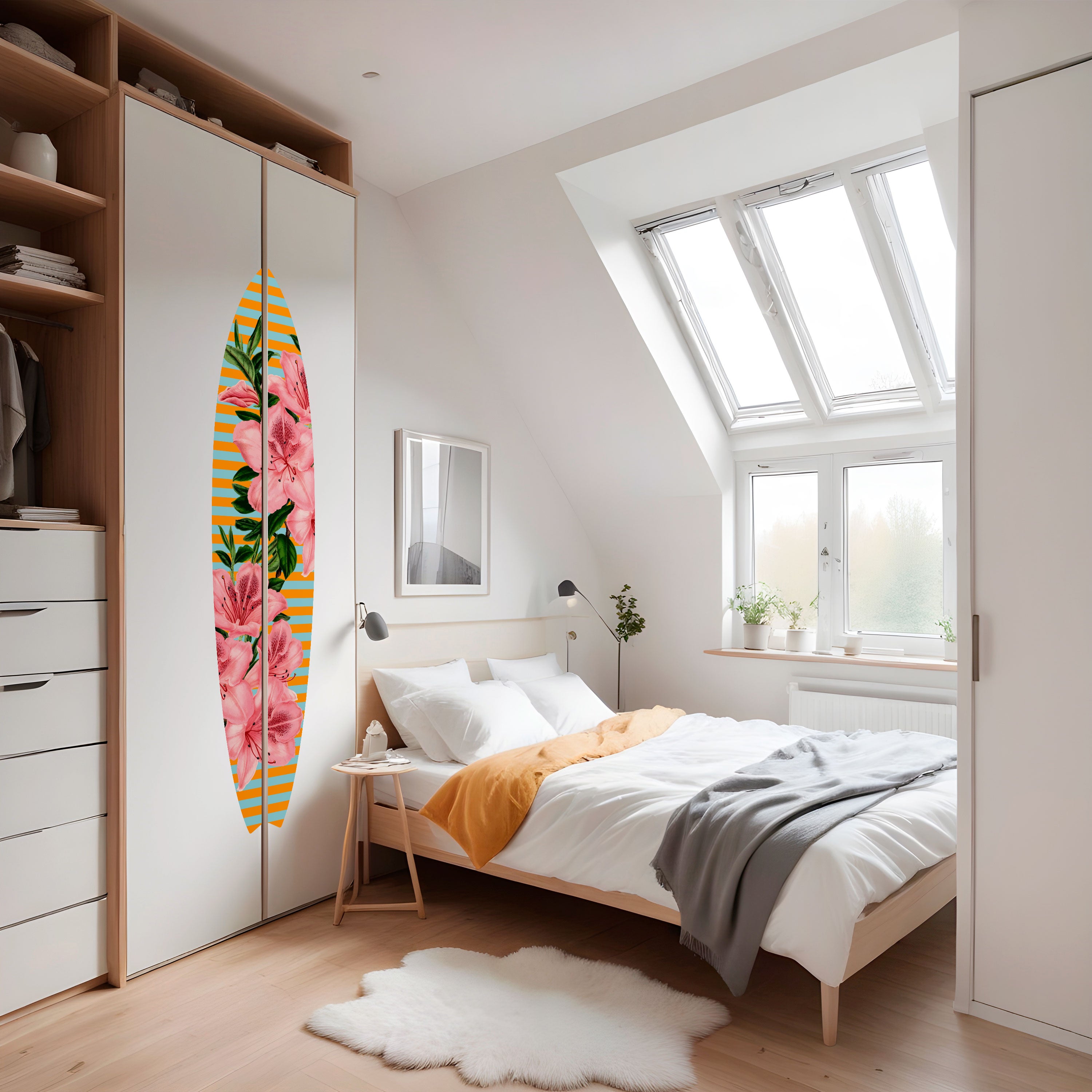 FRAGILE BEAUTY Naklejka - deska surfingowa