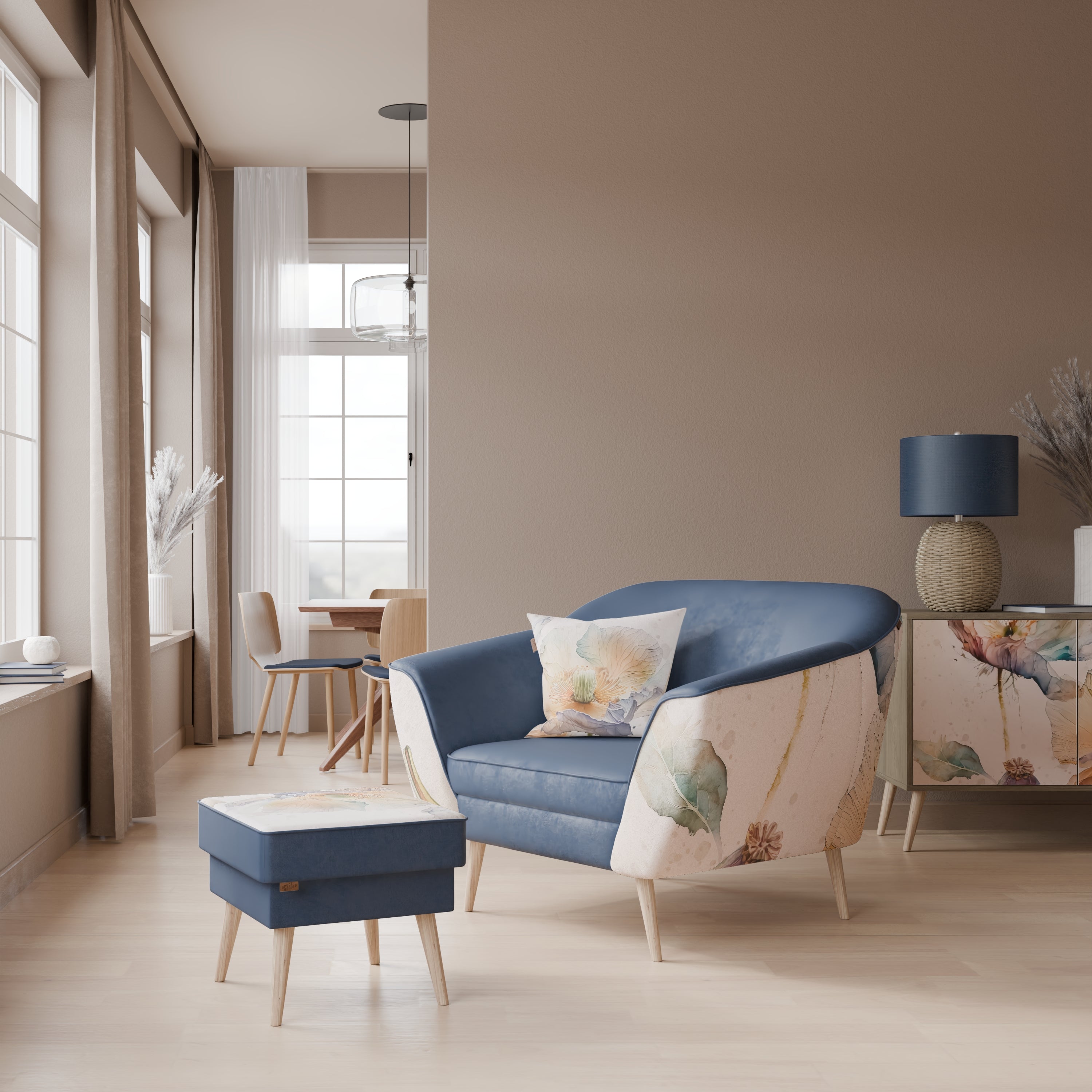 SOFTEN POPPY Fotel AURORA