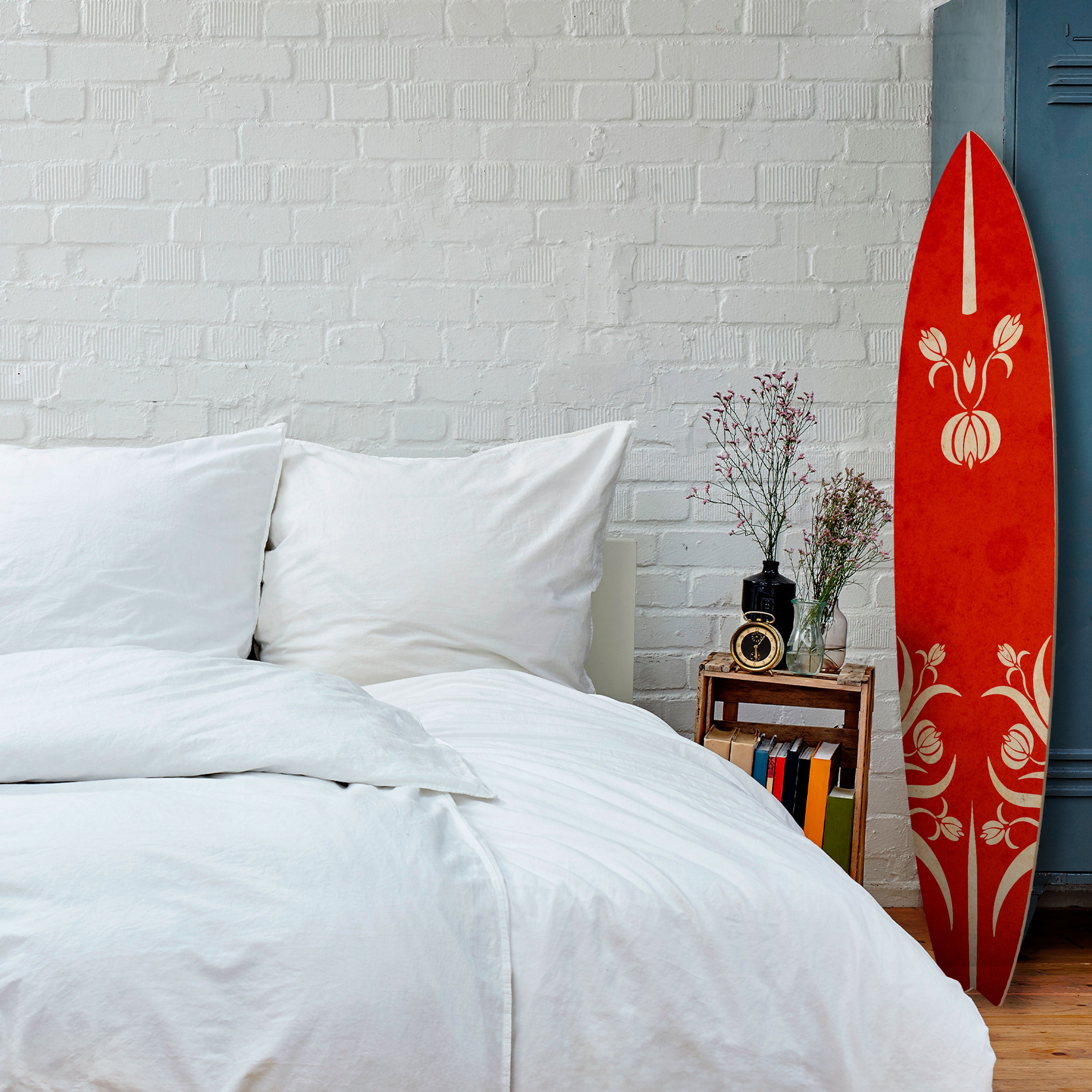 FLOWERY ORNATE Dekoracyjna deska surfingowa