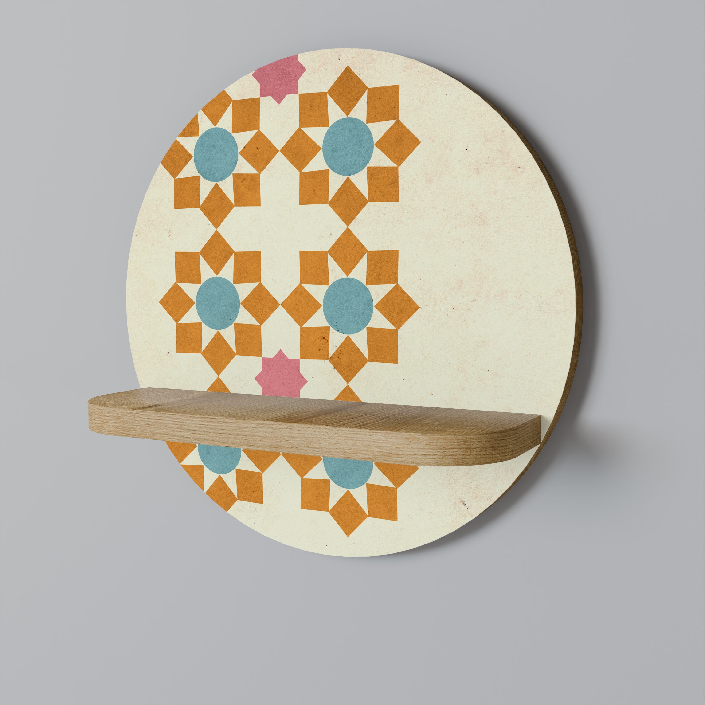 FLORAL DECOR Półka okrągła